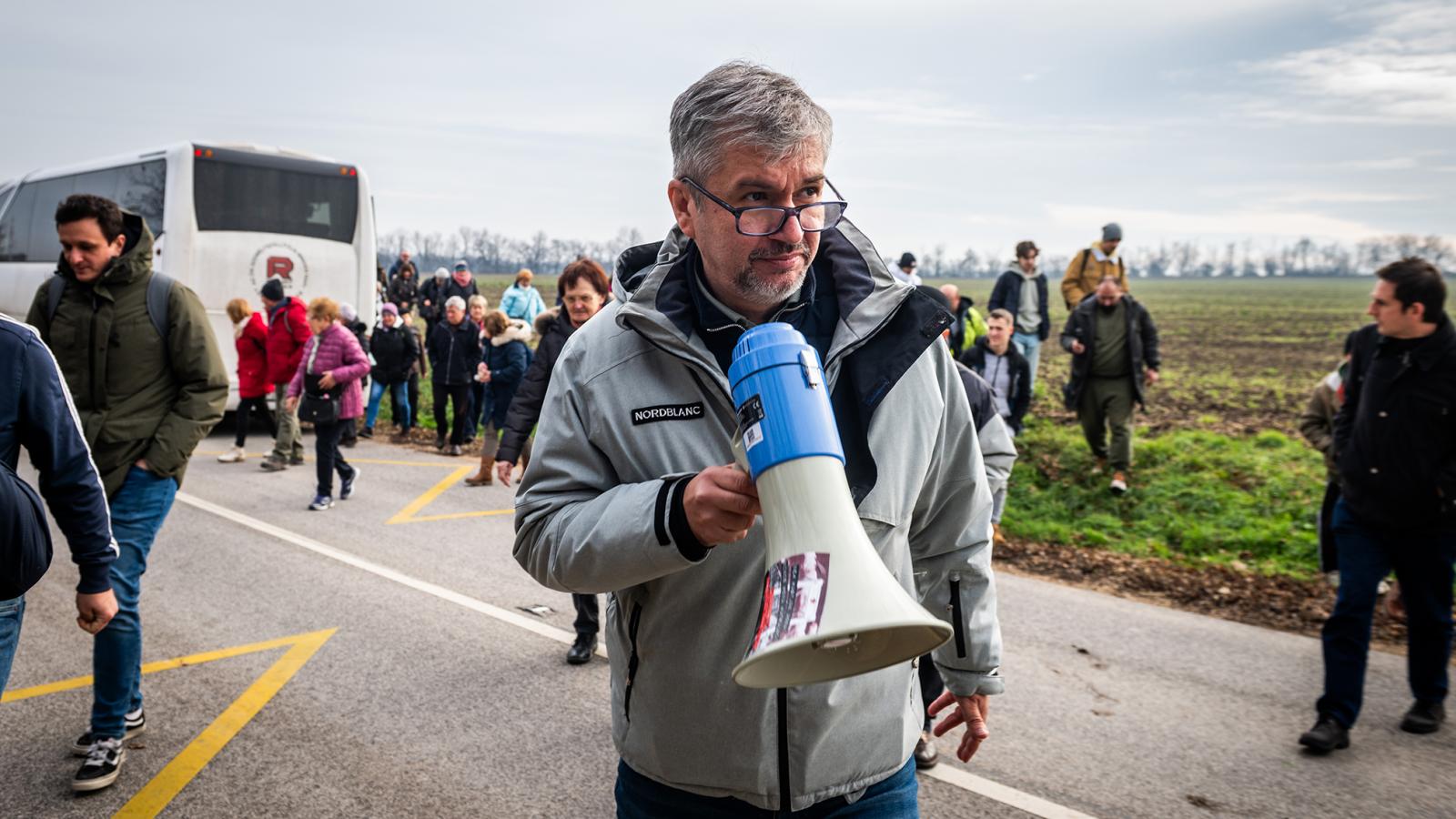 Hadházy és a szafarira érkezők