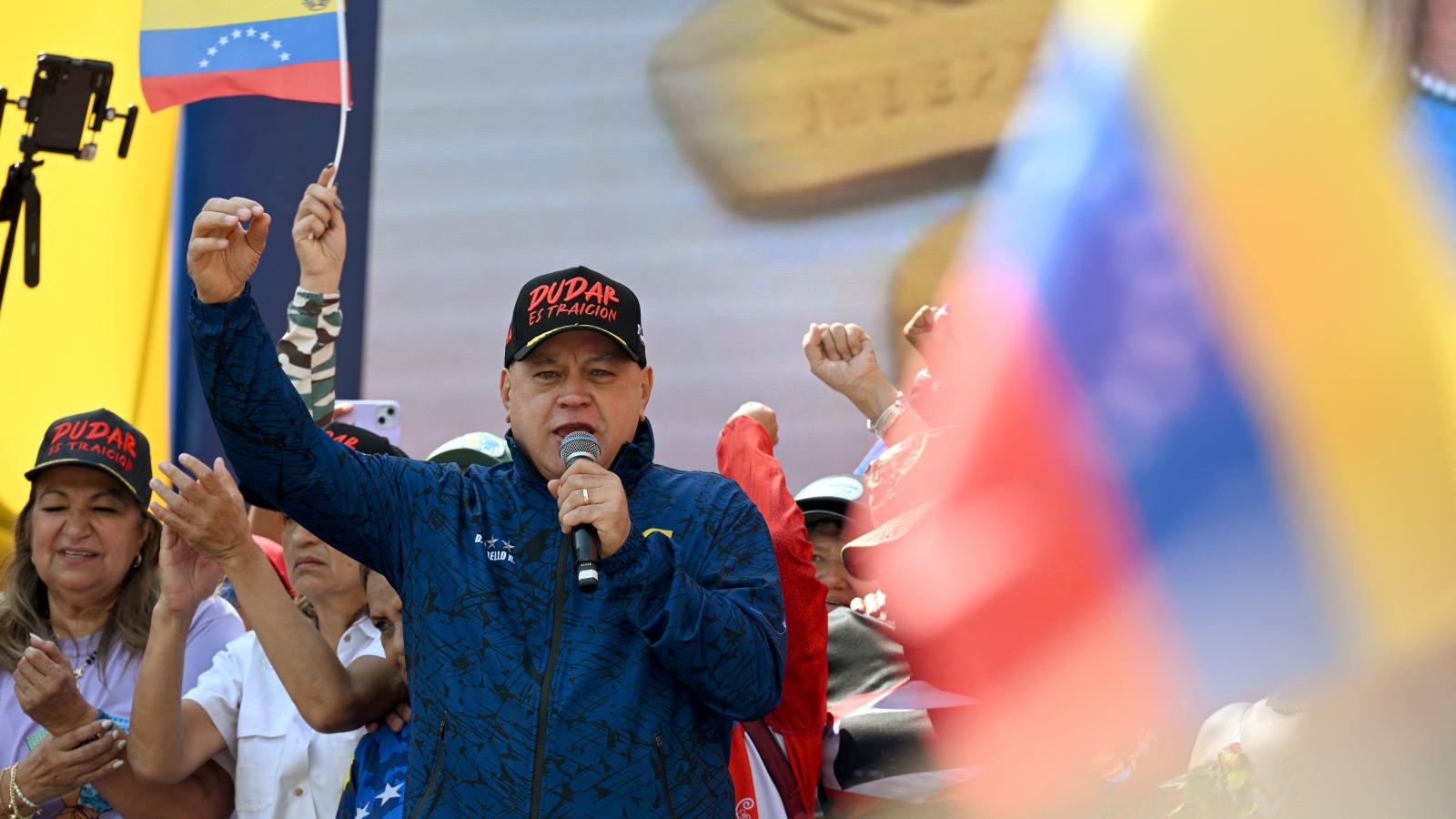 Diosdado Cabello venezuelai belügyminiszter