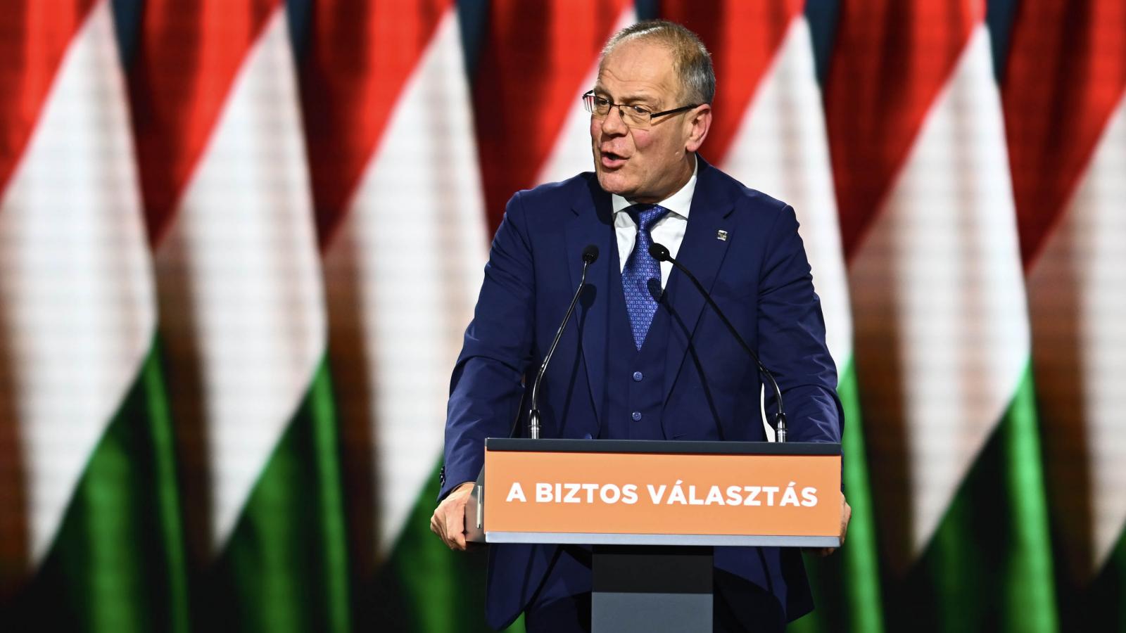 Navracsics Tibor a Fidesz kongresszusán, 2026. január 10-én.
