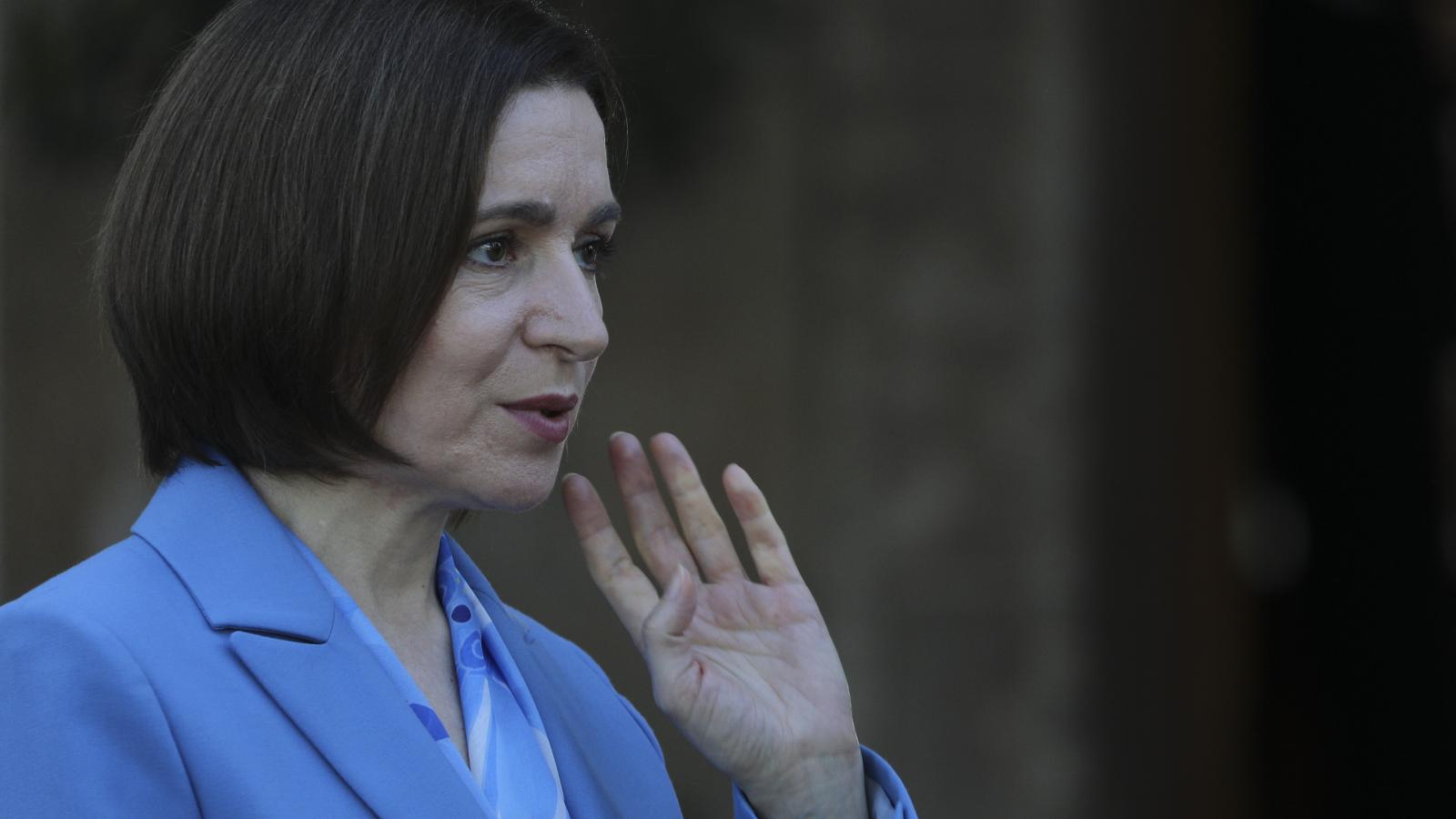 Maia Sandu moldovai elnök