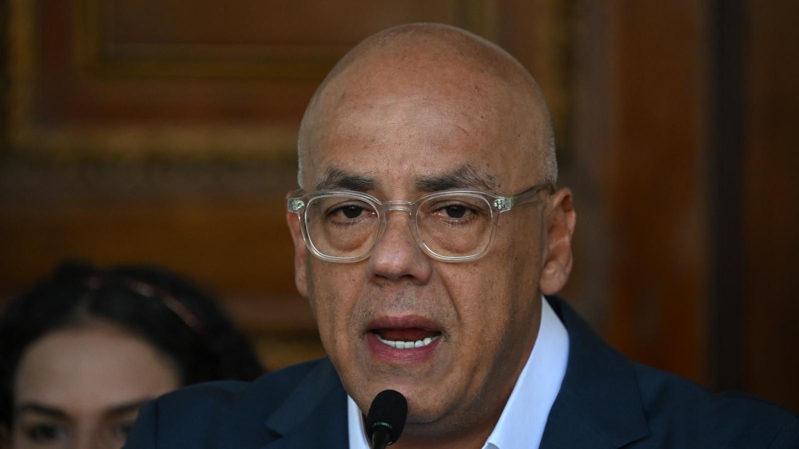 Jorge Rodríguez, a venezuelai parlament elnöke