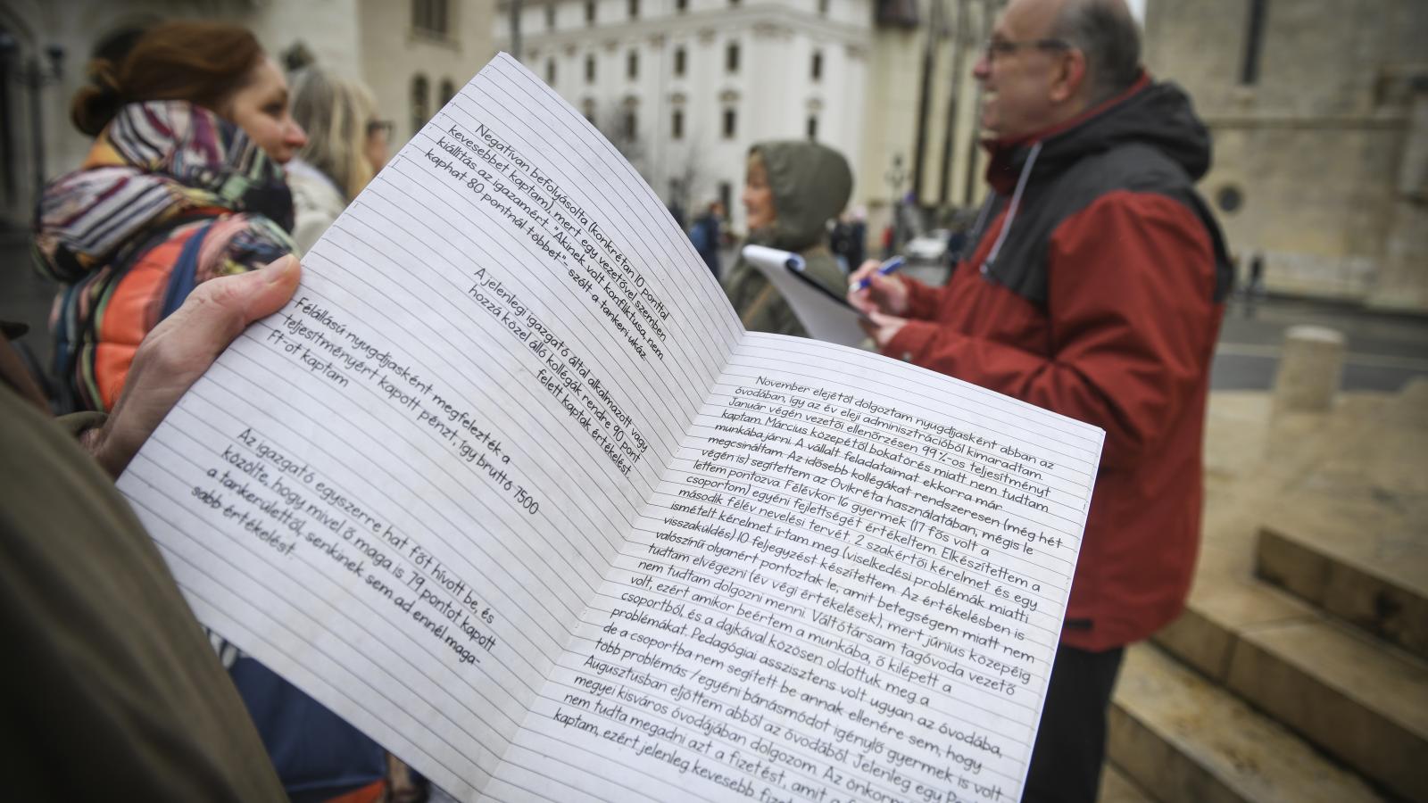  Az üzenőfüzet. A belügy még azt sem árulta el, egyáltalán olvasta-e valaki