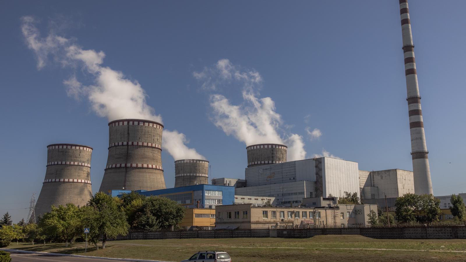 A rivnei atomerőmű. 