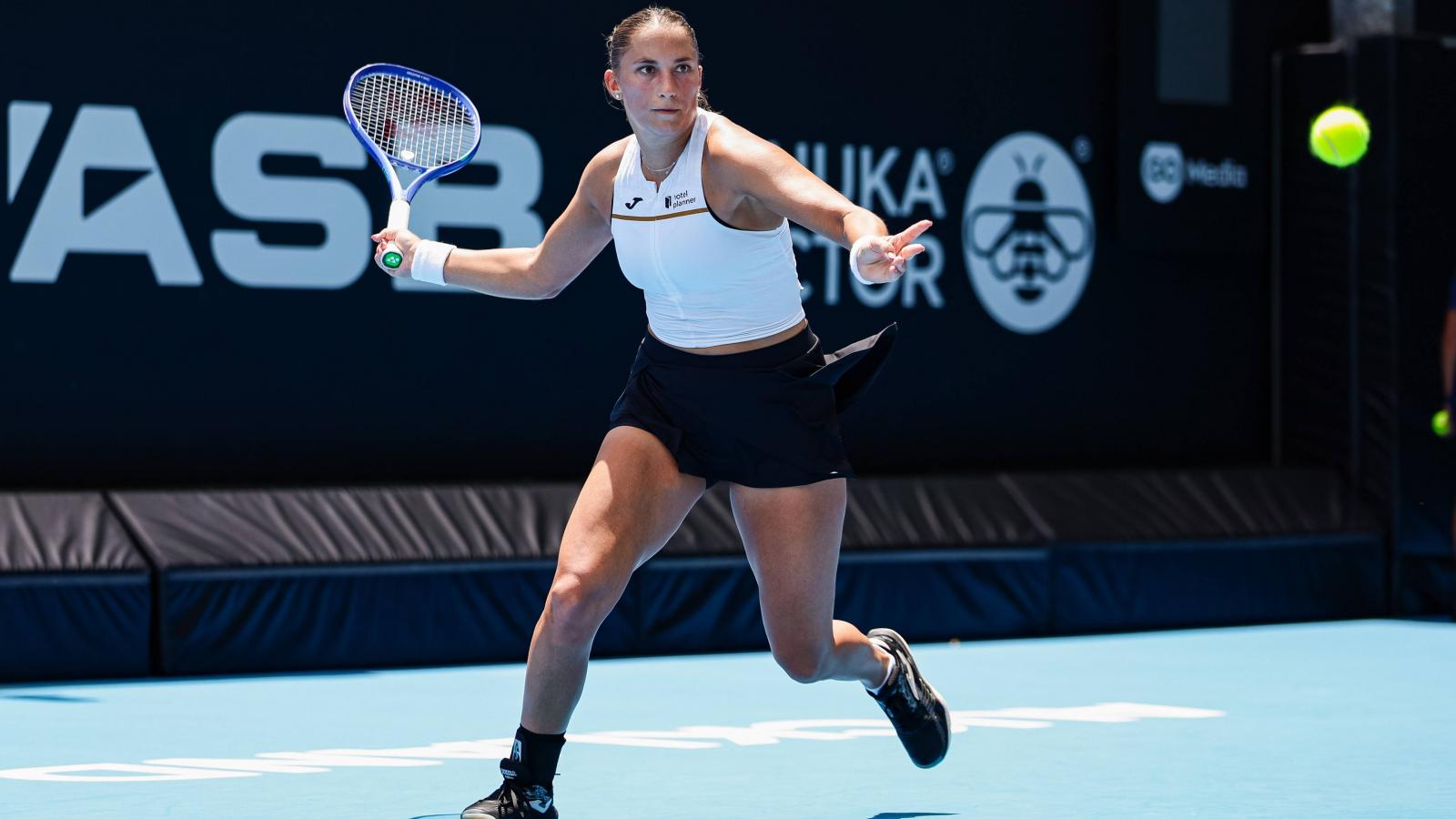 Udvardy Panna akkor játszott jól, amikor a játékra koncentrált, amikor az eredménnyel kezdett foglalkozni, romlott a teljesítménye. Rengeteg segítséget kap a pszichológusától