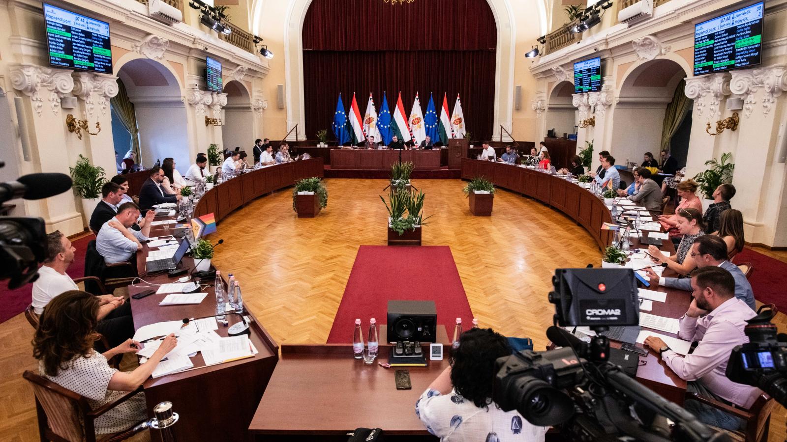 Fővárosi Közgyűlés (képünk illusztráció). 