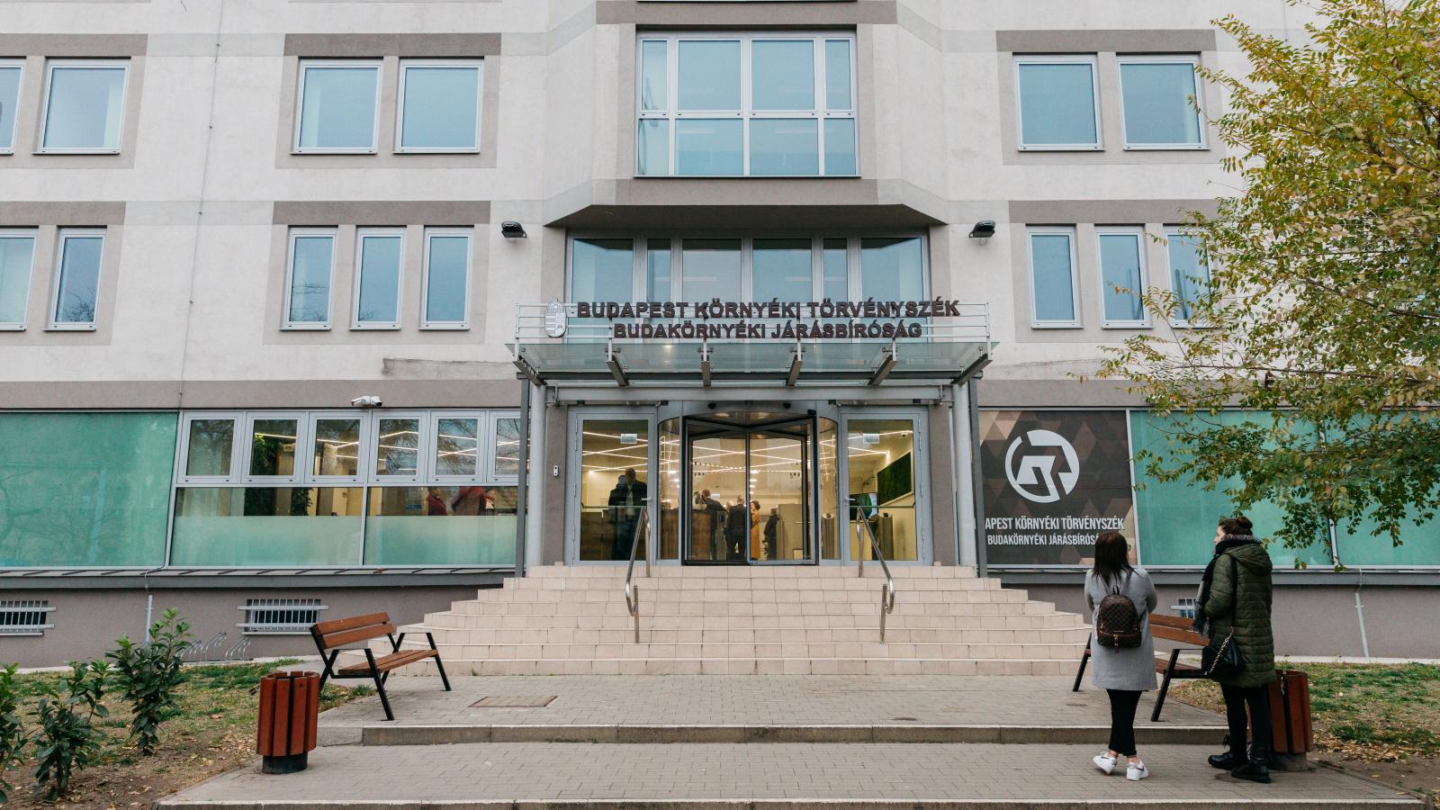 A Budapest Környéki Törvényszék épülete