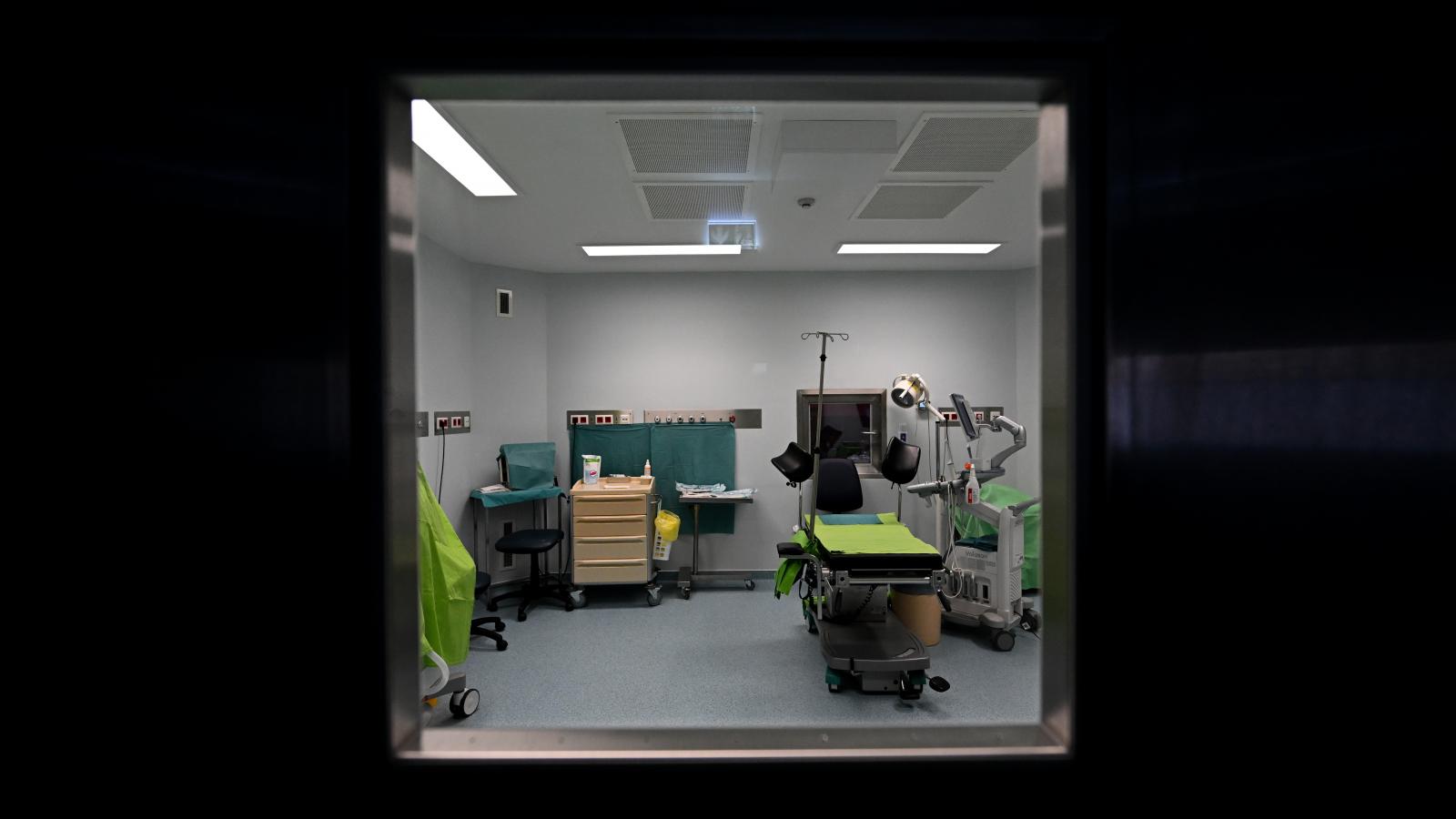 A Dunamenti Reprodukciós Központ Kútvölgyi Intézetének műtője. 