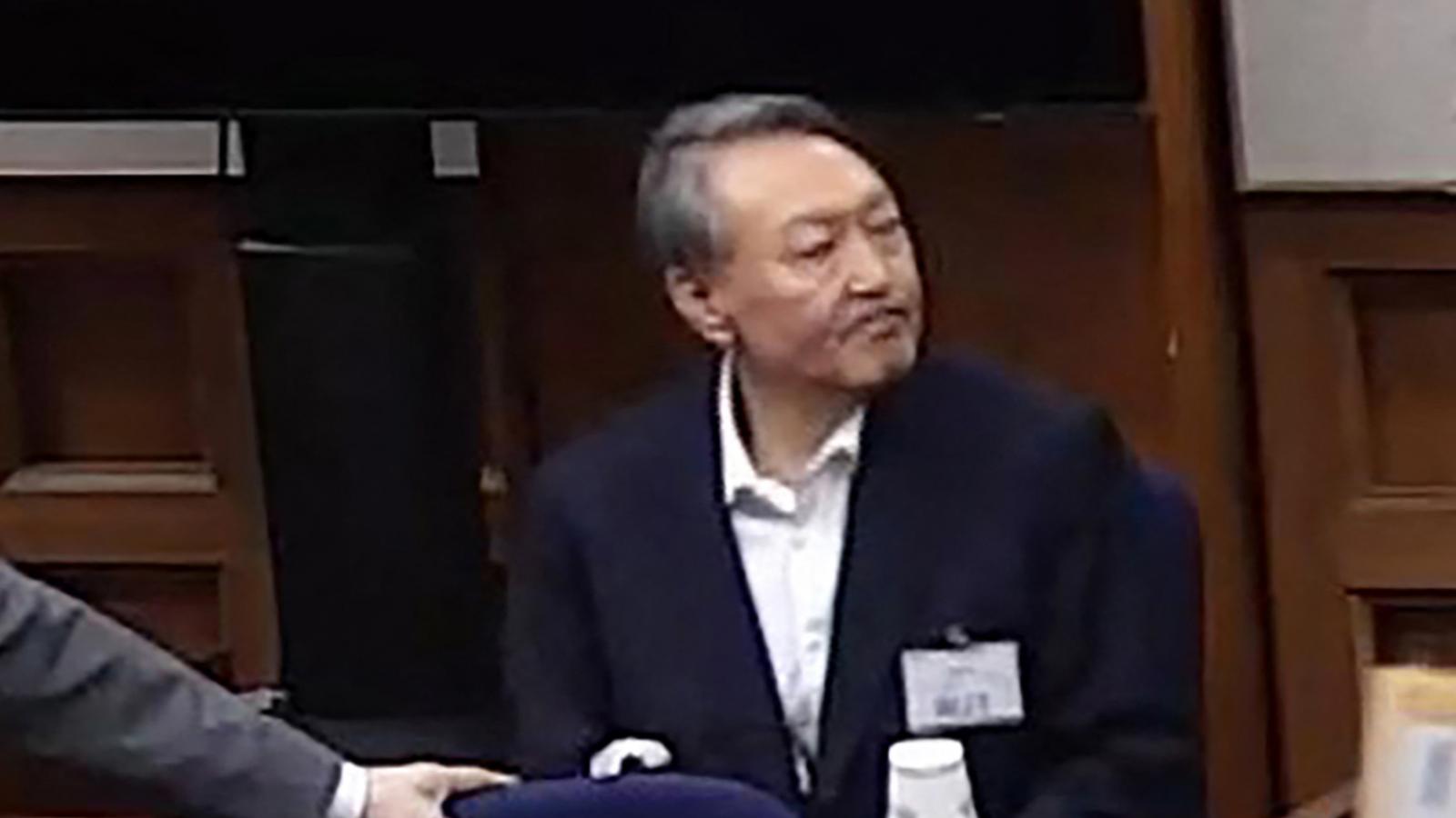 Jun Szogjol a szöuli bíróságon február 19-én 