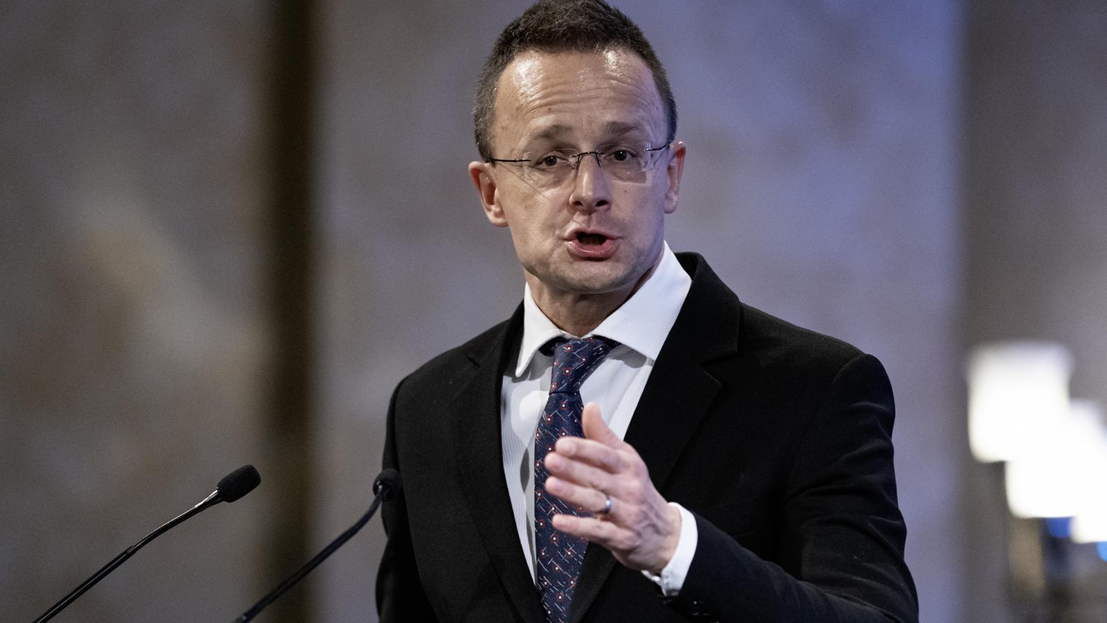 Szijjártó Péter külgazdasági és külügyminiszter.