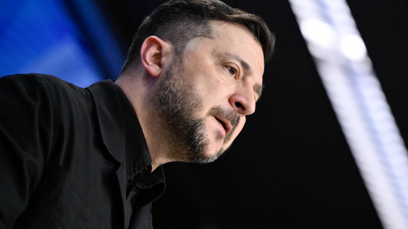 Volodimir Zelenszkij ukrán elnök