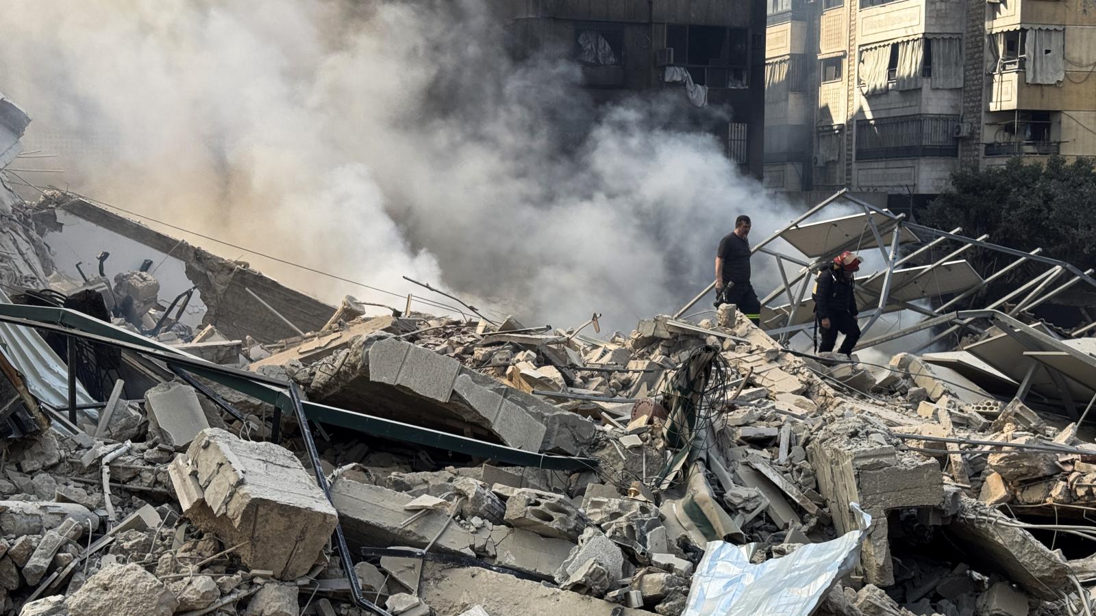 Izraeli találat Bejrút déli külvárosában