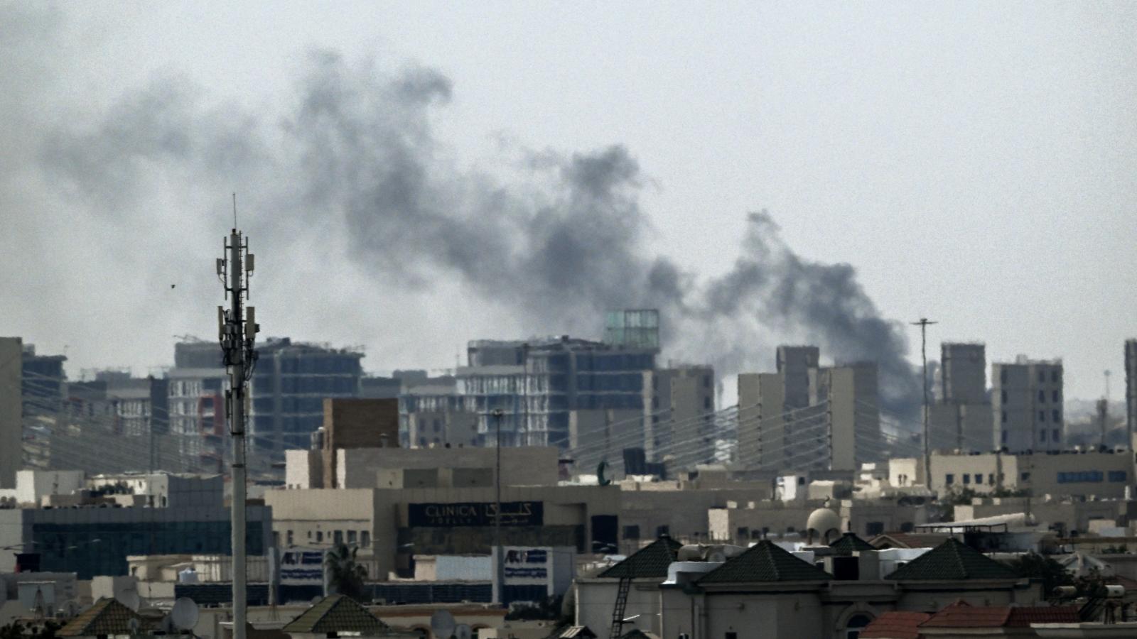 Füst Doha felett 2026. március 5-én