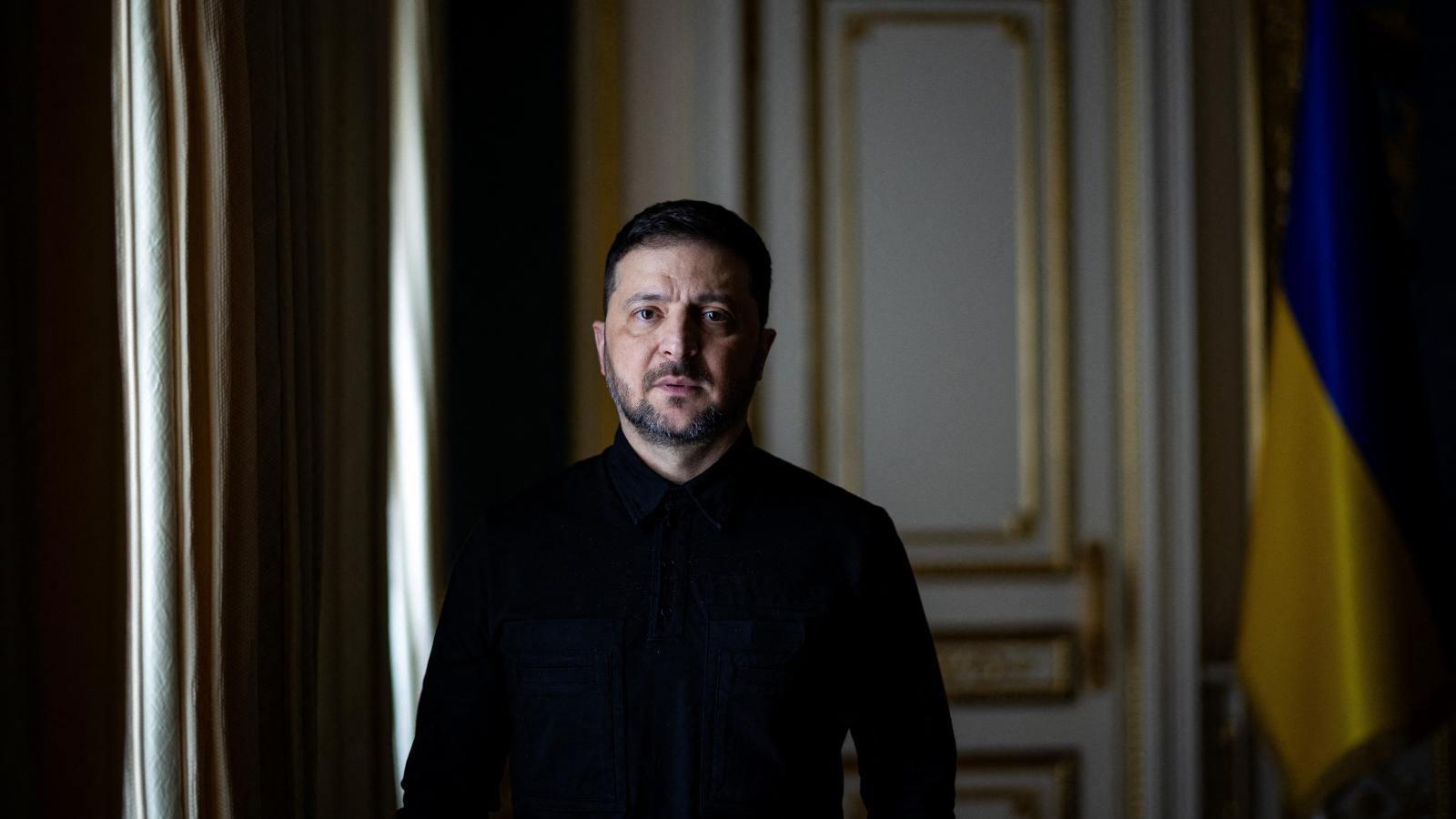 Volodimir Zelenszkij ukrán elnök