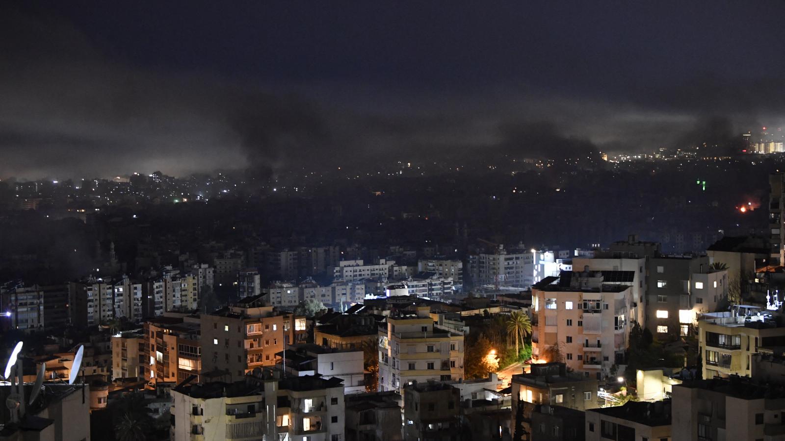 Füst Bejrút felett 2026. március 11-én