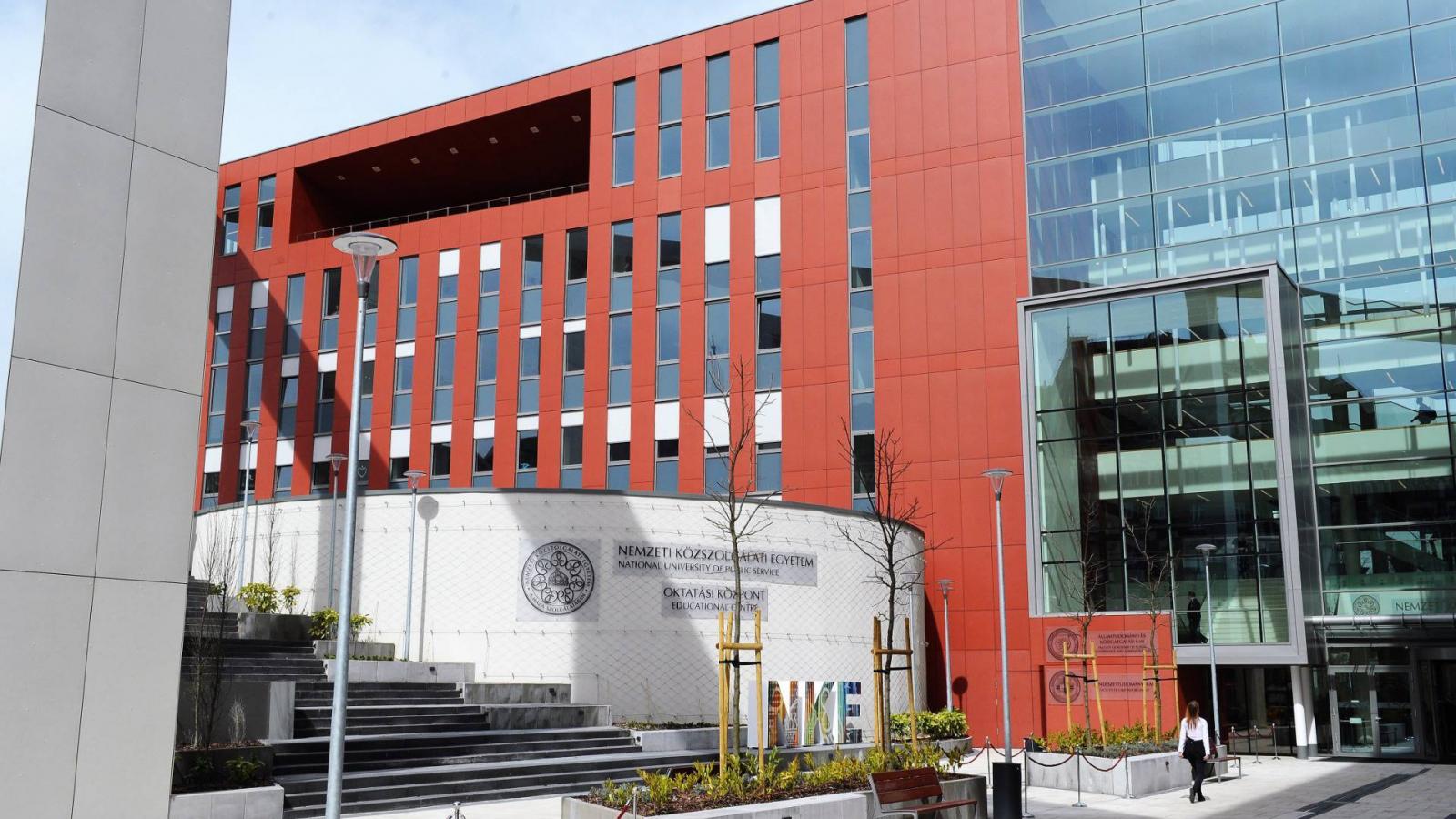 A Nemzeti Közszolgálati Egyetem Campusa.