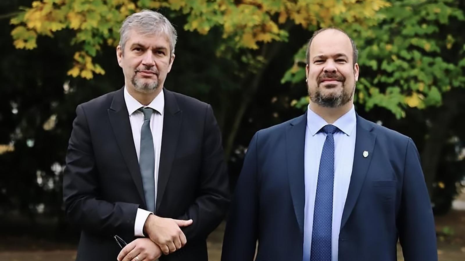 Hadházy Ákos és Rózsa András