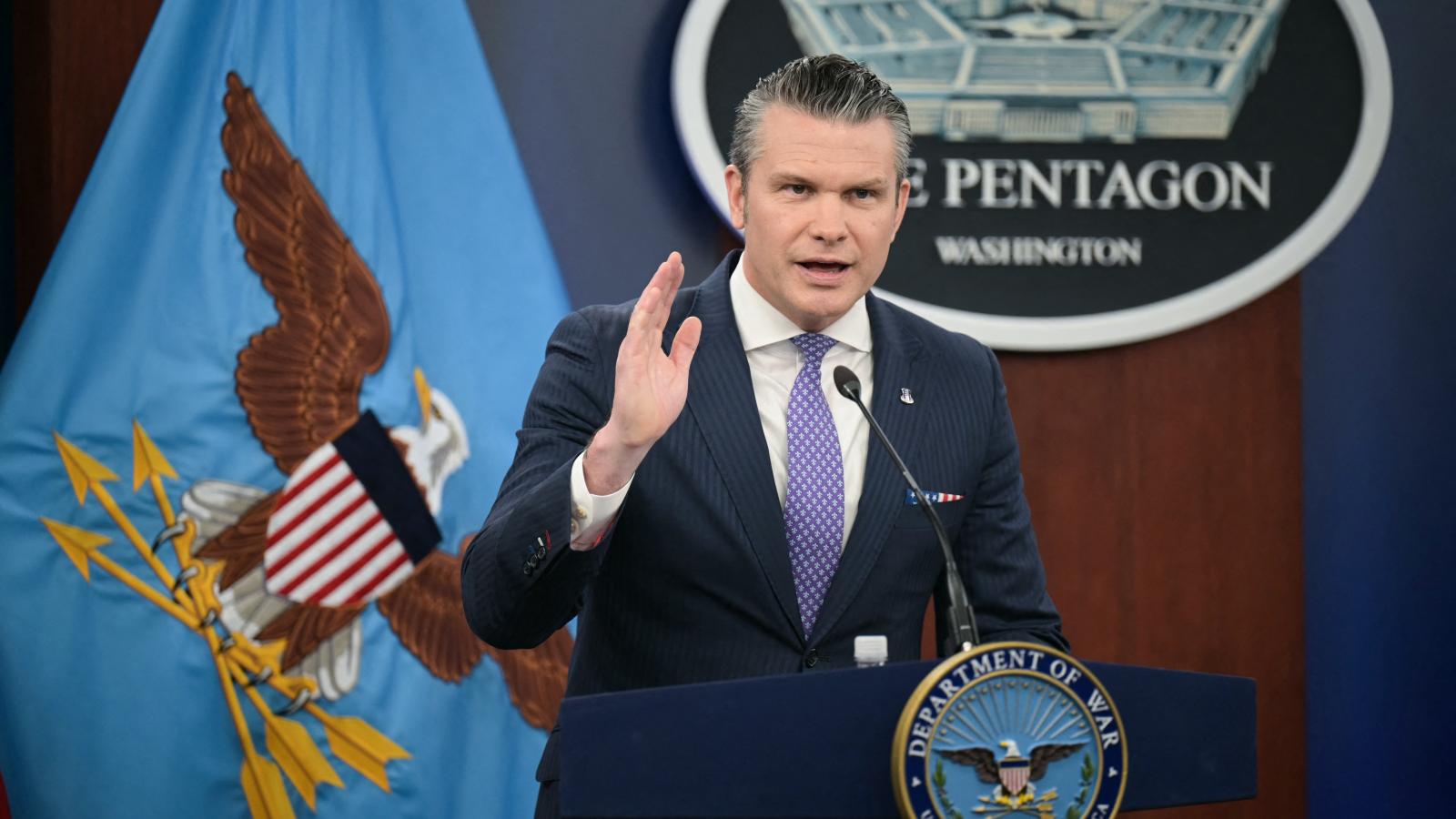 Pete Hegseth amerikai hadügyminiszter