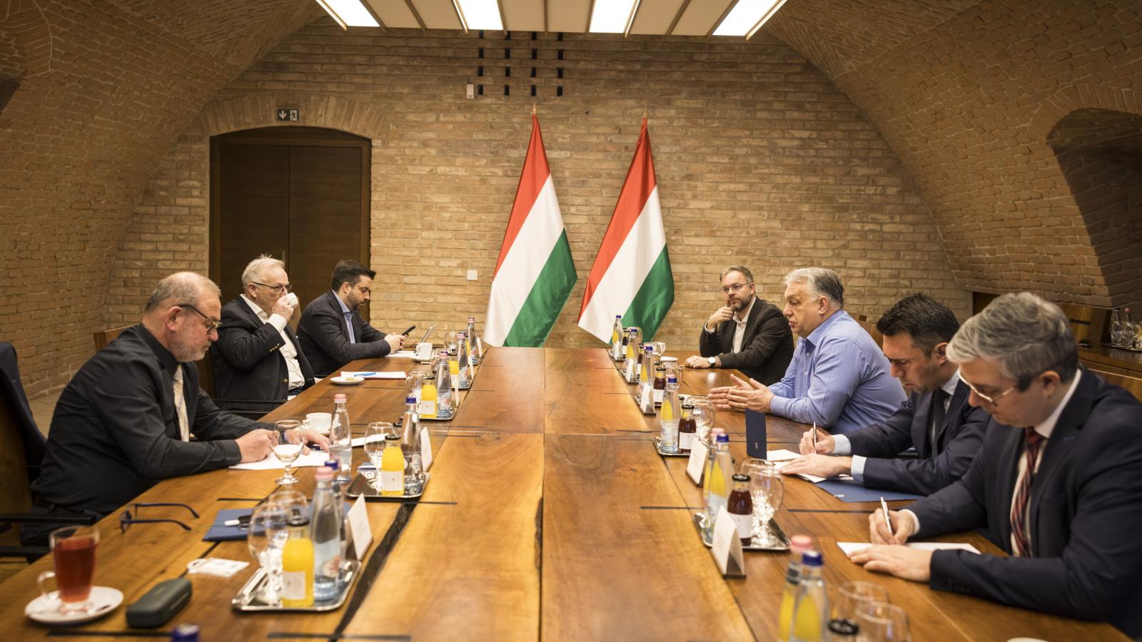 Energiabiztonsági Tanács ülésén Budapesten 2026. március 10-én. 