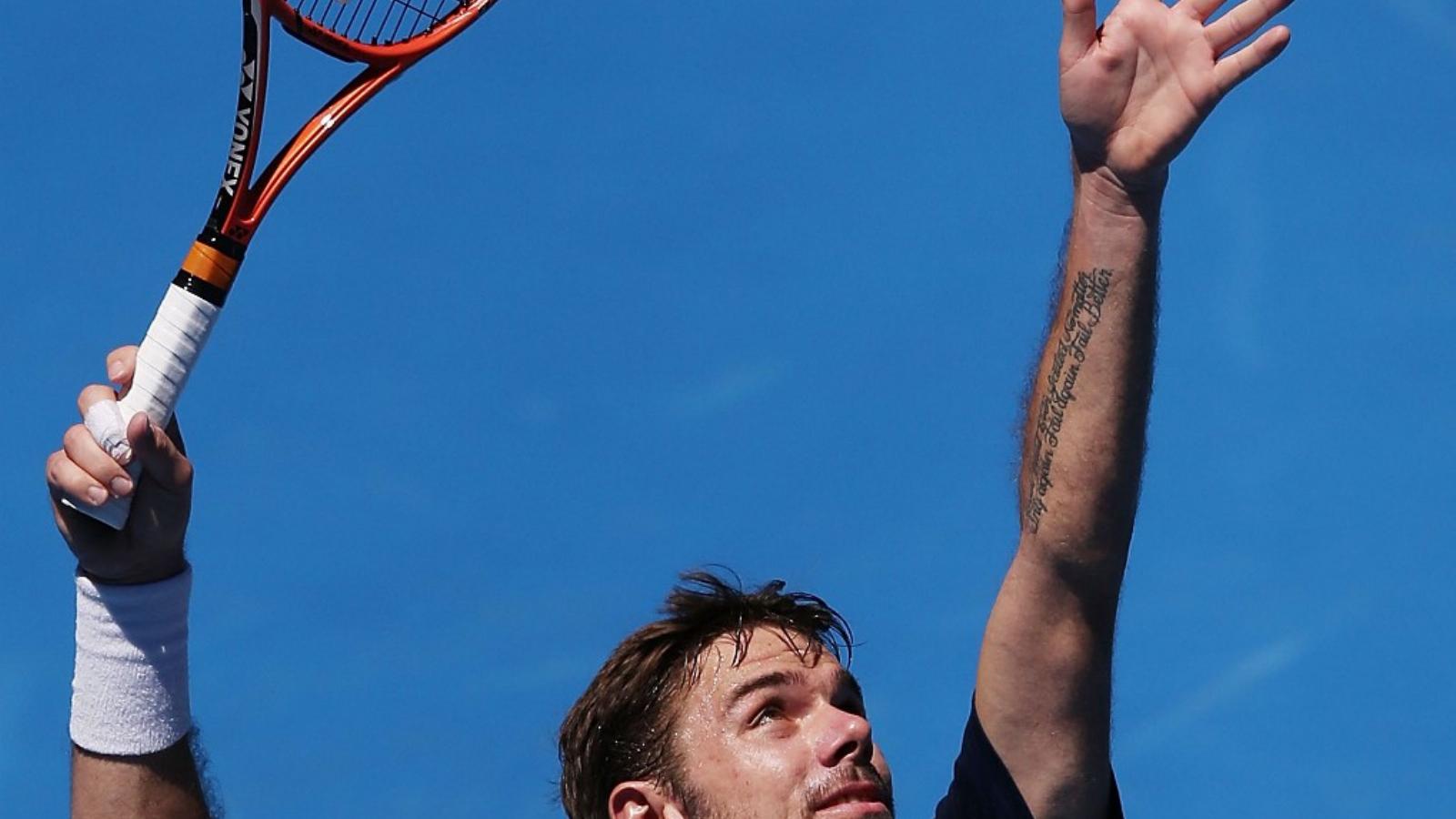 Stanislas Wawrinka címvédőként utazott Ausztráliába FOTÓ: EUROPRESS/GETTY IMAGES/MICHAEL DODGE