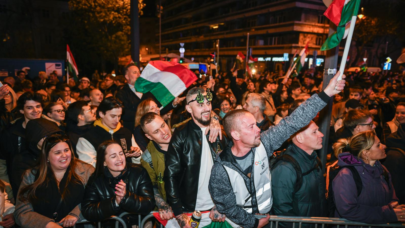 A Tisza Párt eredményvárója 