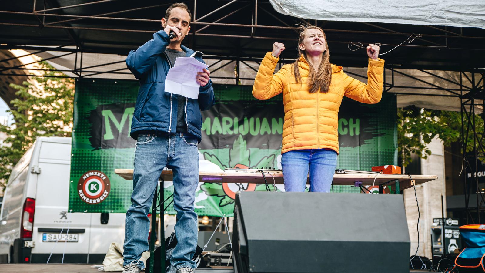 Az MKKP 2022. április 20-án „az okosabb drogpolitikáért” tüntetett