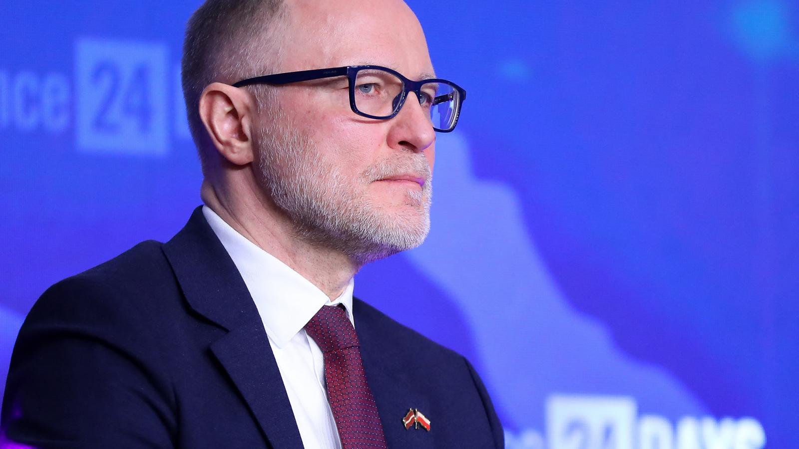 Andris Spruds lett védelmi miniszter