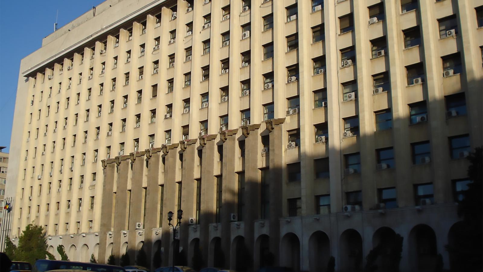 A bukaresti Közlekedési és Infrastrukturális Minisztérium 