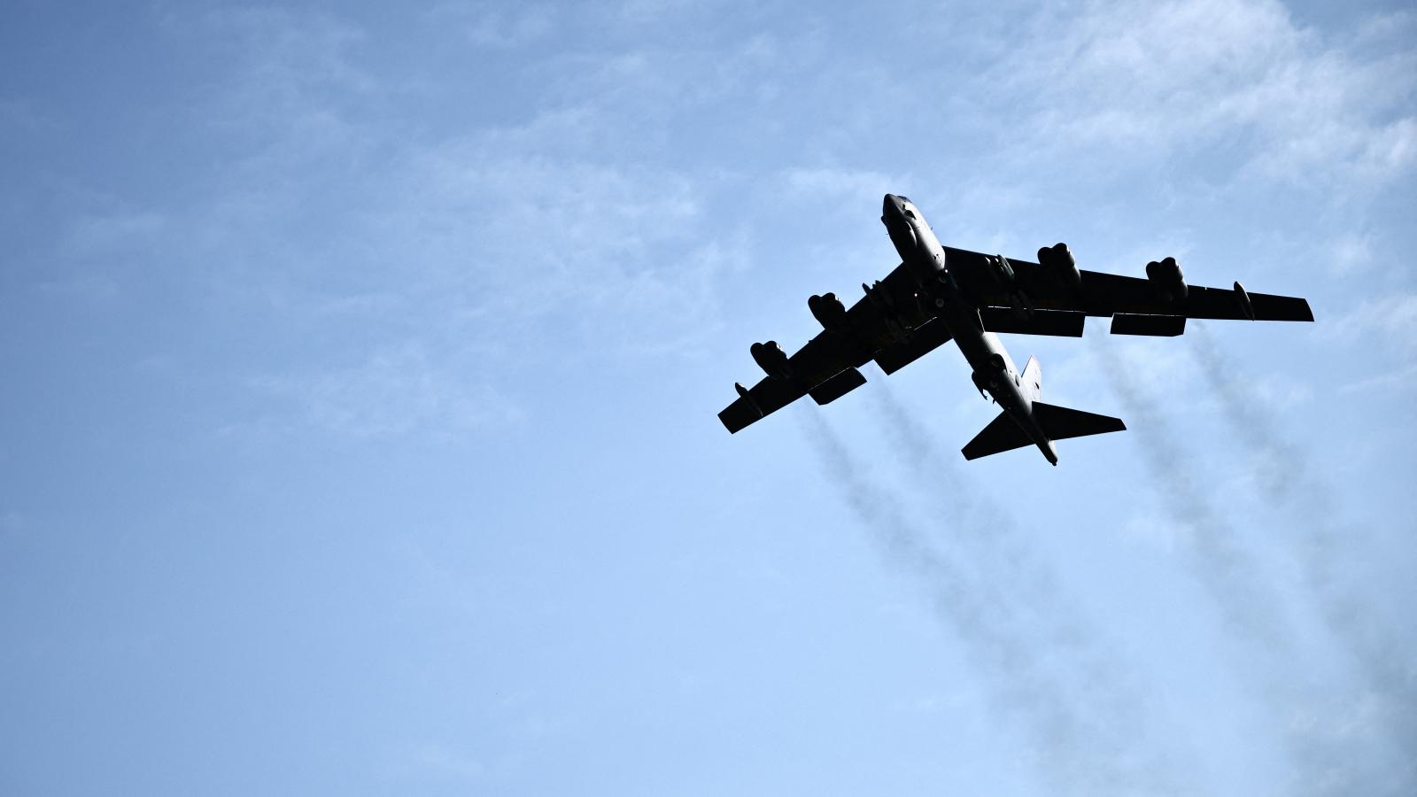 B-52 Stratofortress nehézbombázó. A kép illusztráció.