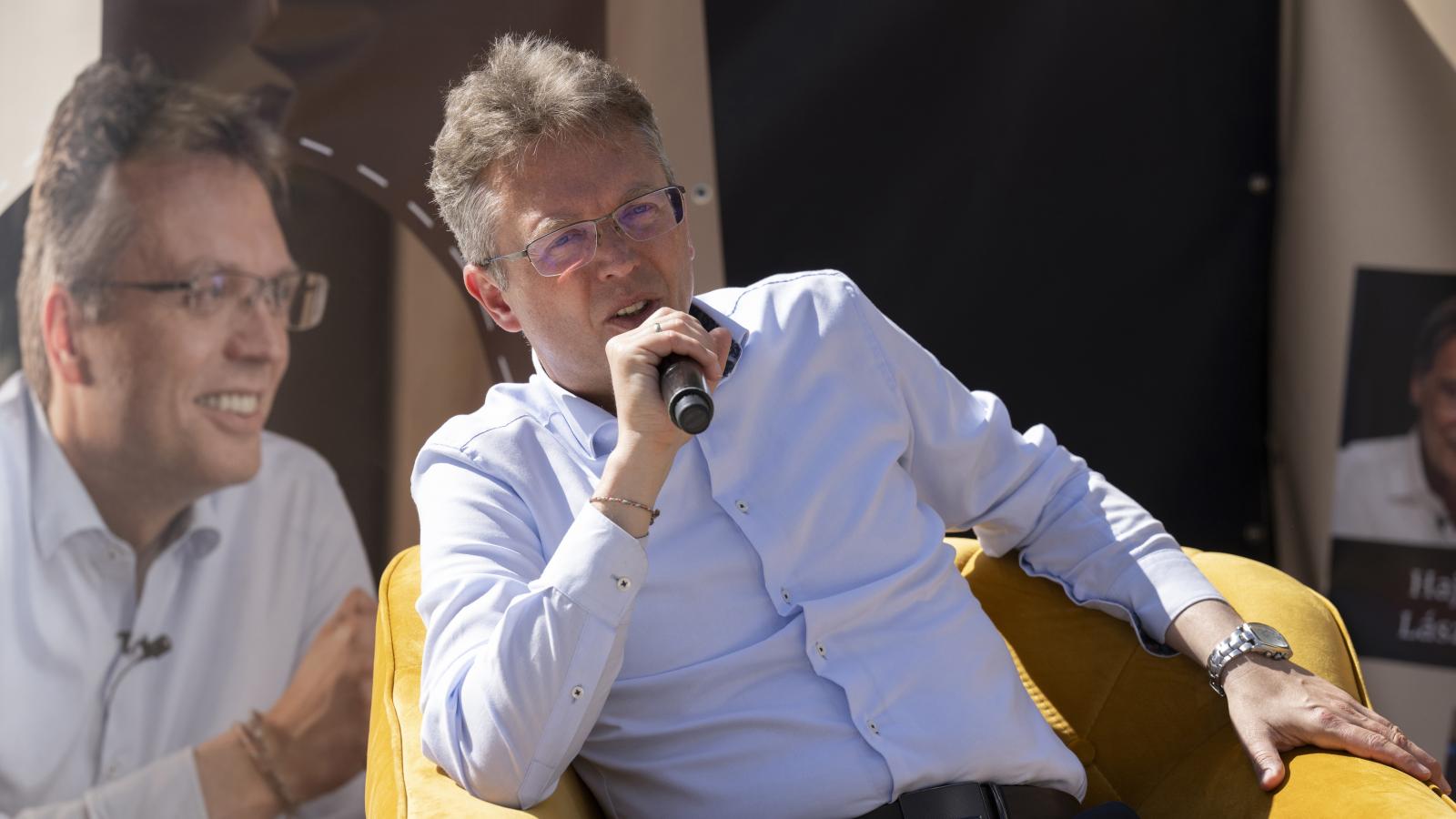 Hankó Balázs volt kultúráért és innovációért felelős miniszter és NKA elnök 