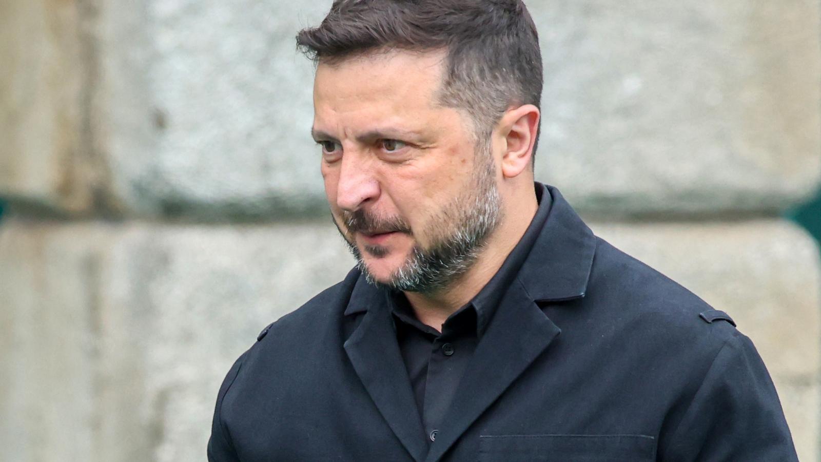 Volodimir Zelenszkij ukrán elnök