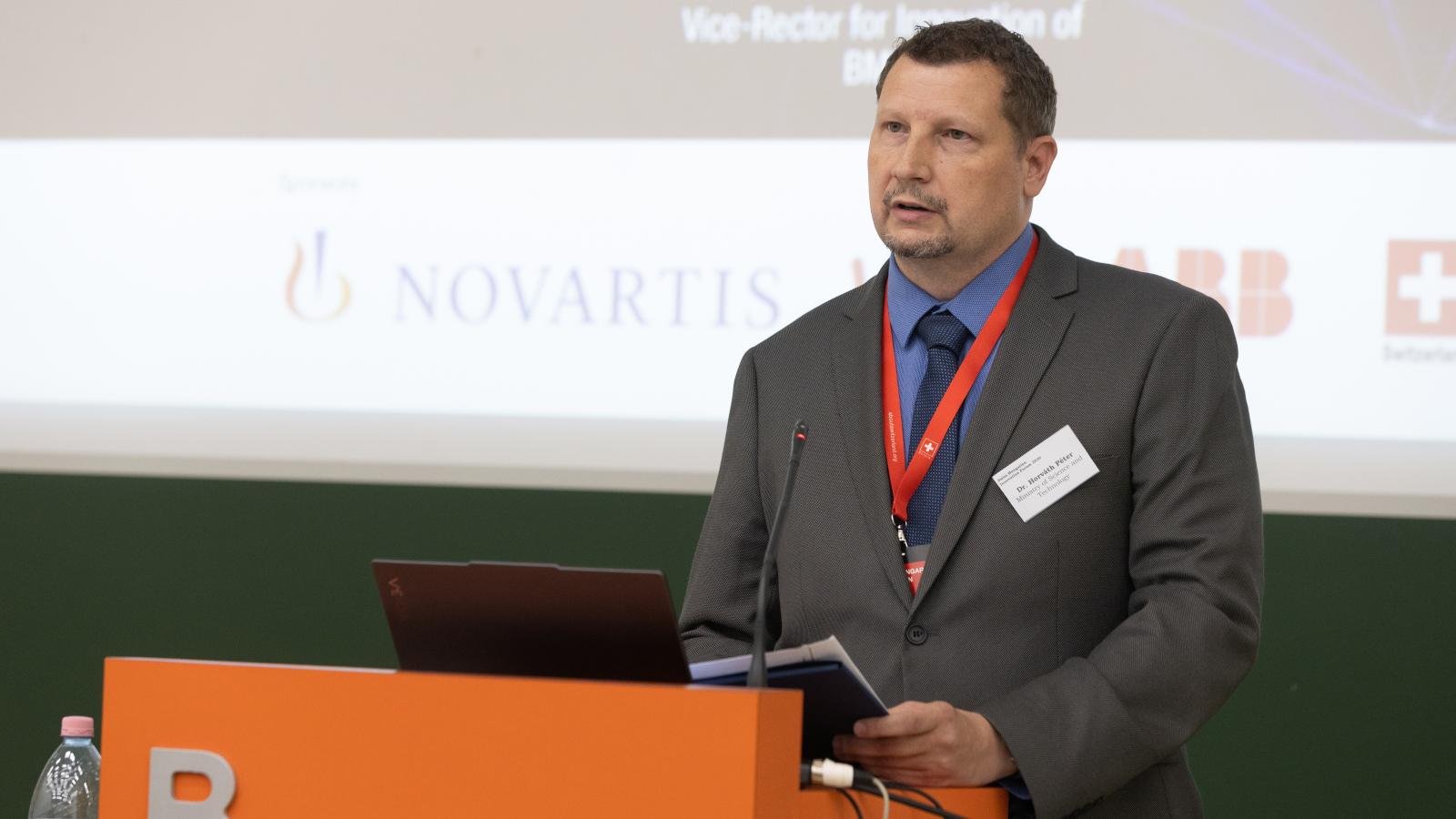 Horváth Péter államtitkár - Korábbi felvétel
