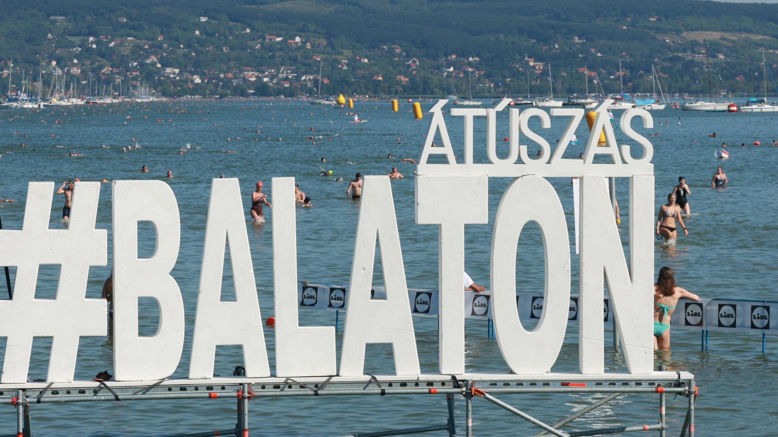 A 2025-ös Balaton-átúszás célállomása