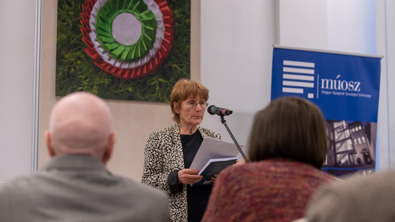 Kocsi Ilona MÚOSZ-elnök - Korábbi felvétel 