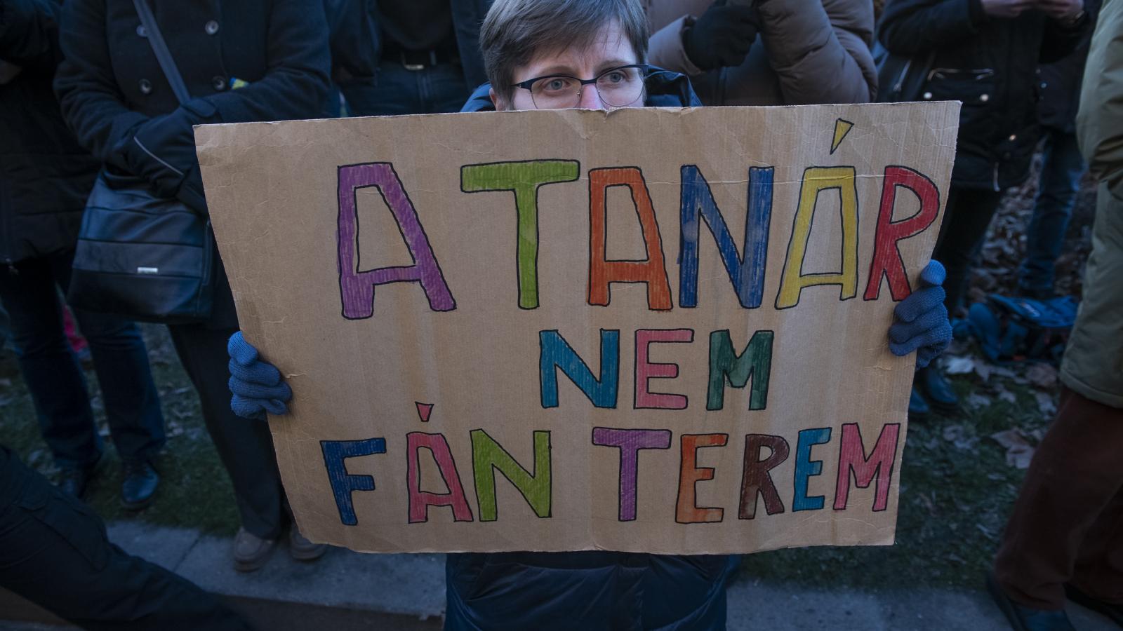 Egy 2024-es tüntetés