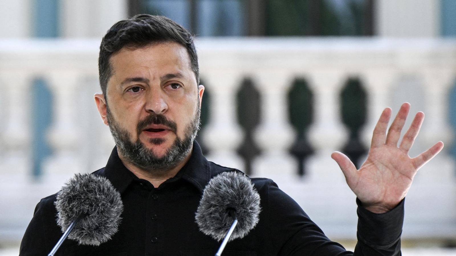 Volodimir Zelenszkij ukrán elnök