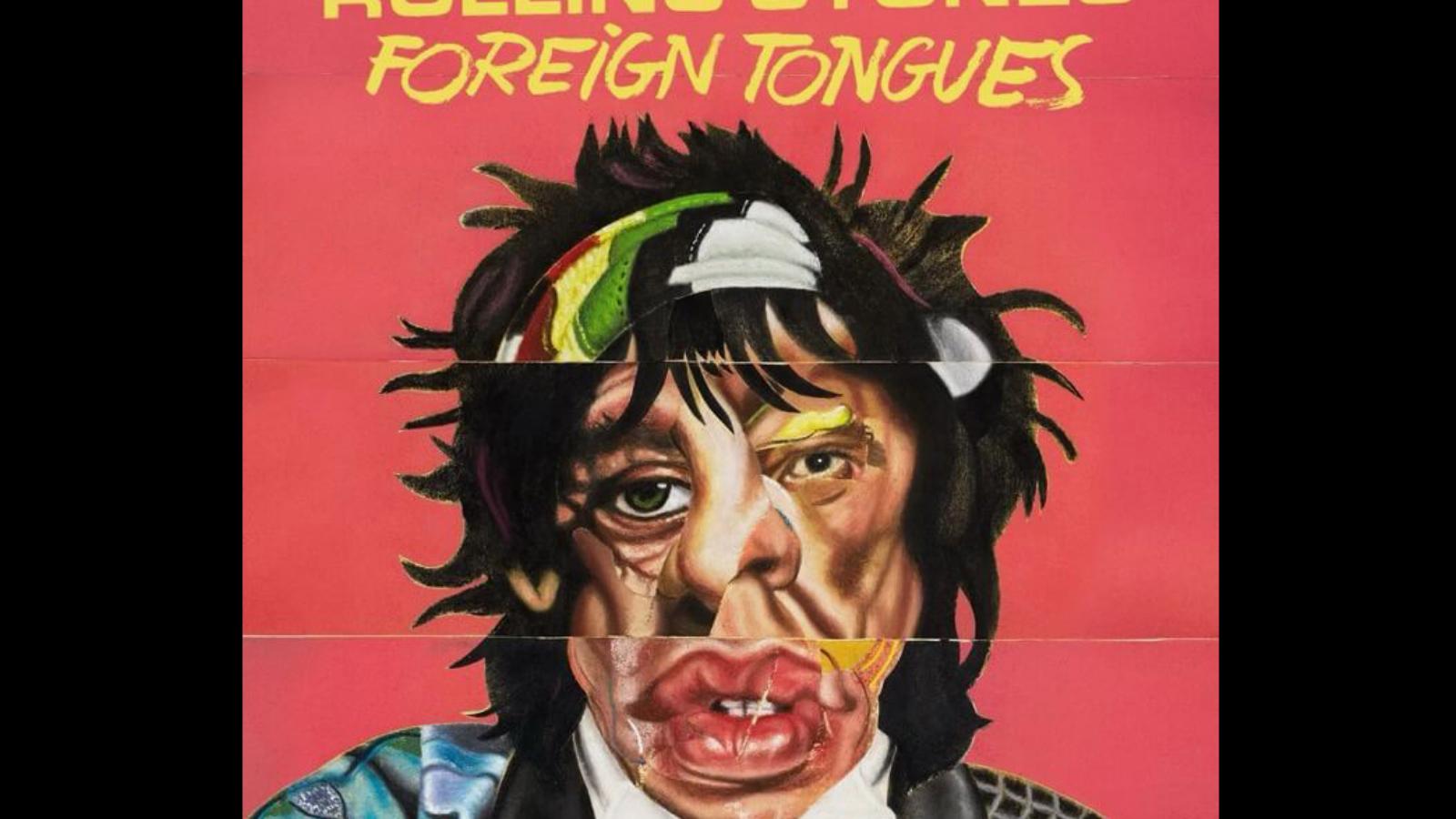 A Foreign Tongues borítóját az amerikai festőművész Nathaniel Mary Quinn készítette és Mick Jagger, Keith Richards és Ronnie Wood bandatagok arcából gyúrta össze.