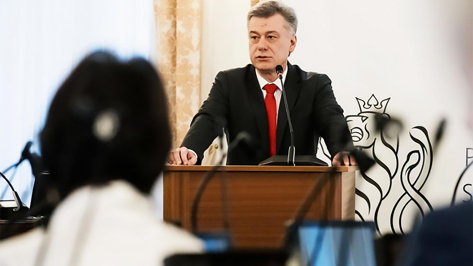 Pavel Blazek volt igazságügyi miniszter - Korábbi felvétel