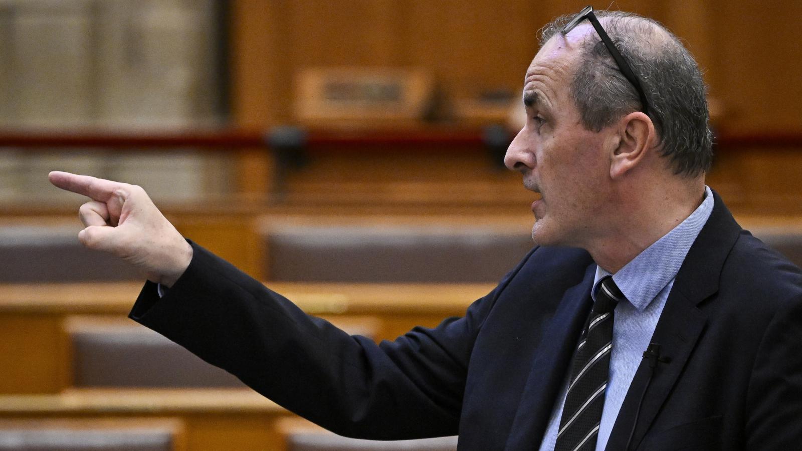 Hegedűs Zsolt az Országgyűlésben – korábbi felvétel