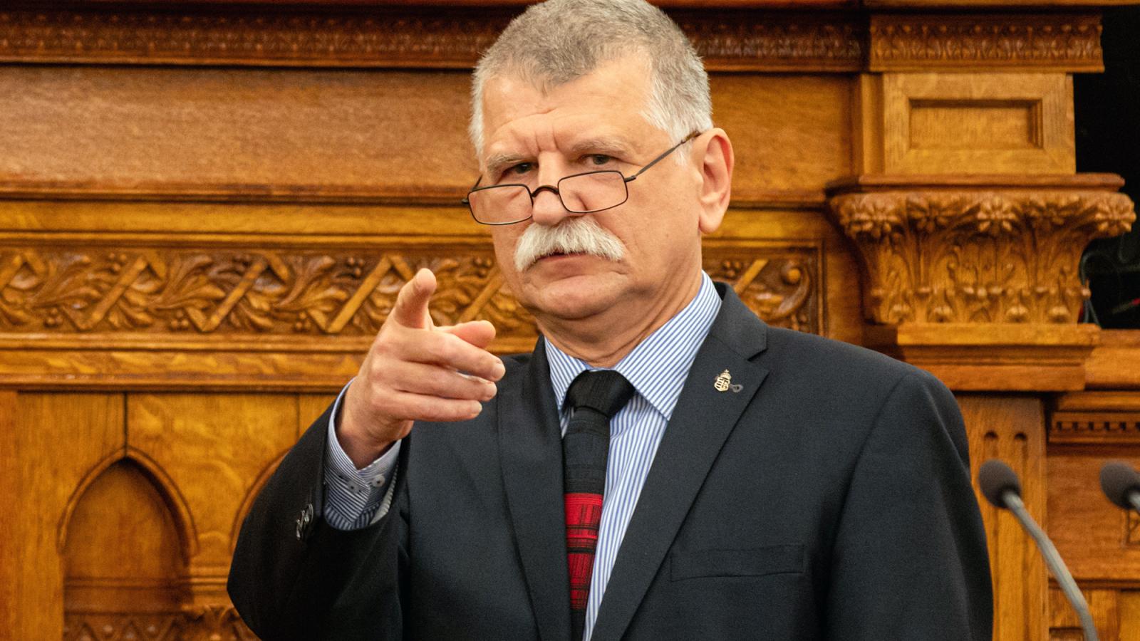 Kövér László volt házelnök – korábbi felvétel