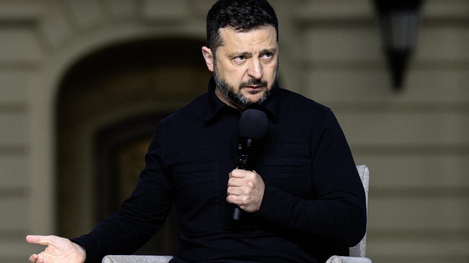 Volomidir Zelenszkij ukrán elnök