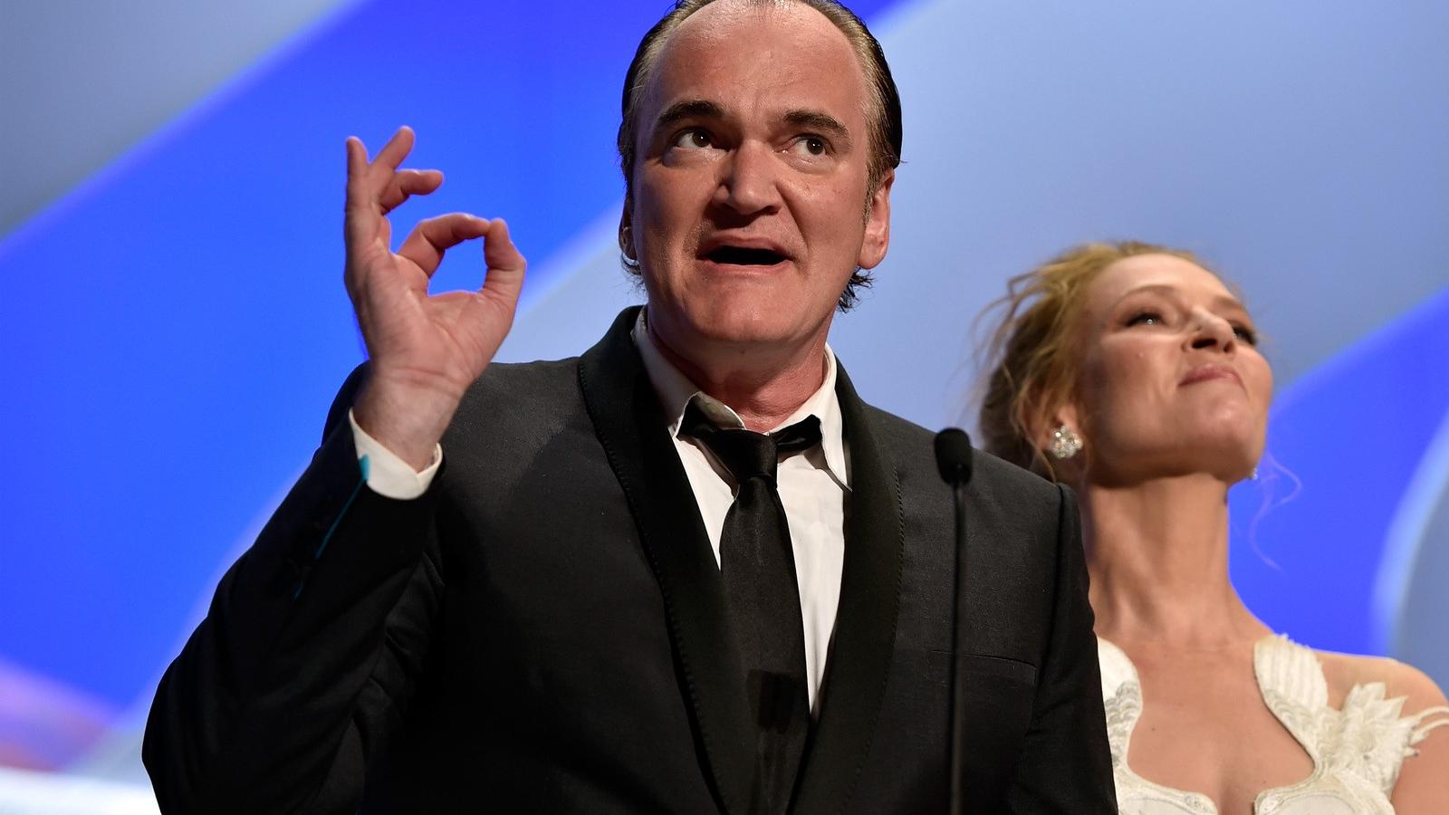 A képen Quentin Tarantino a 67. Cannes-i filmfesztiválon. FOTÓ: Pascal Le Segretain/Getty Images