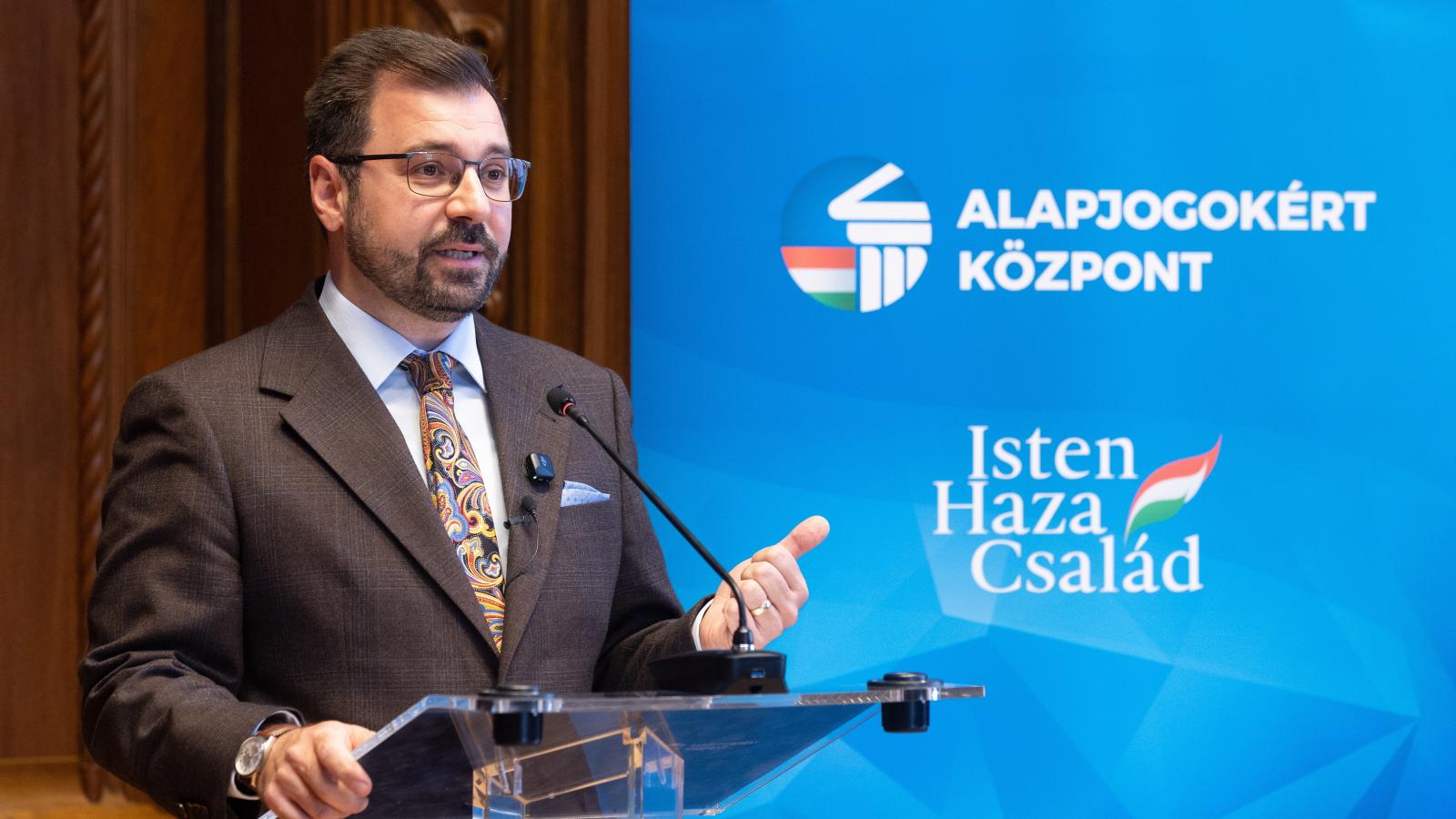 Szánthó Miklós, az Alapjogokért Központ főigazgatója 2025. október 3-án
