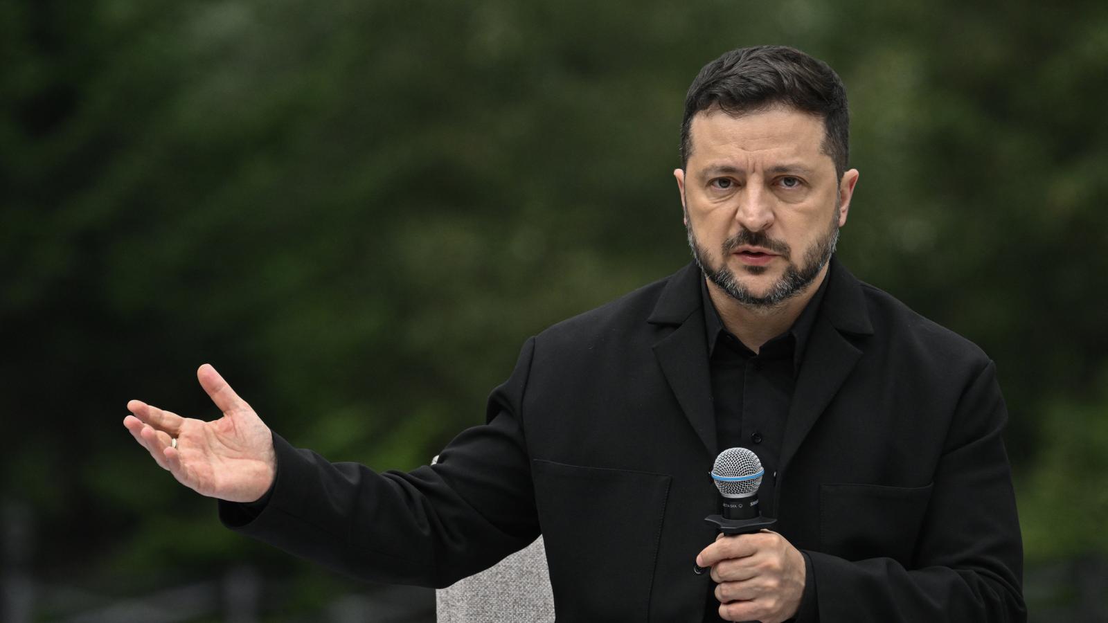 Volodimir Zelenszkij ukrán elnök
