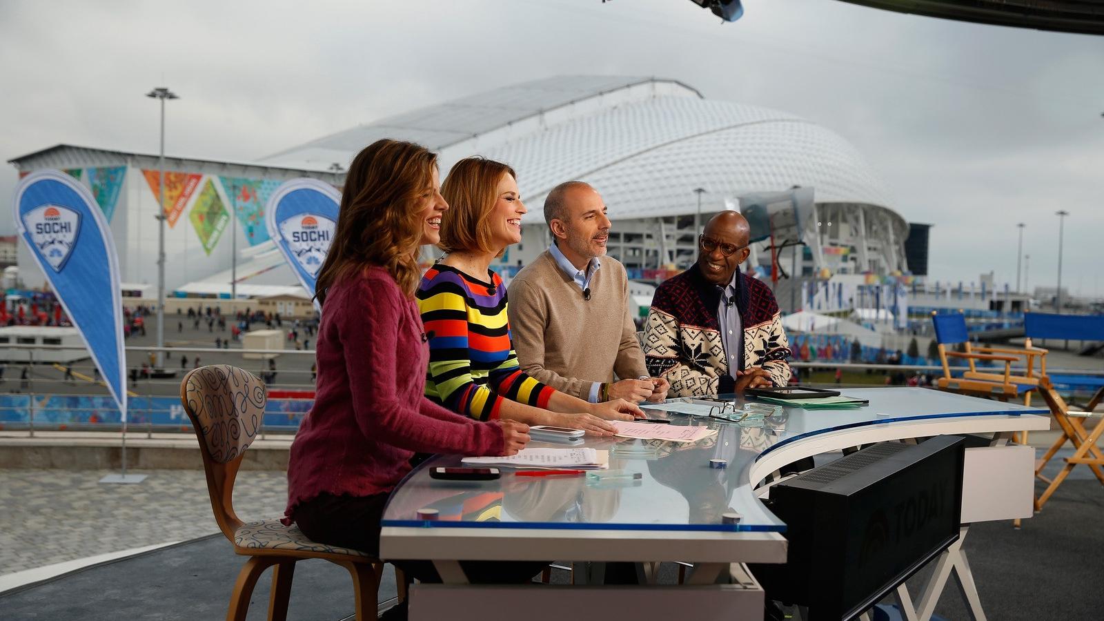 Forgatás az NBC stúdiójában. Illusztráció: Getty Images