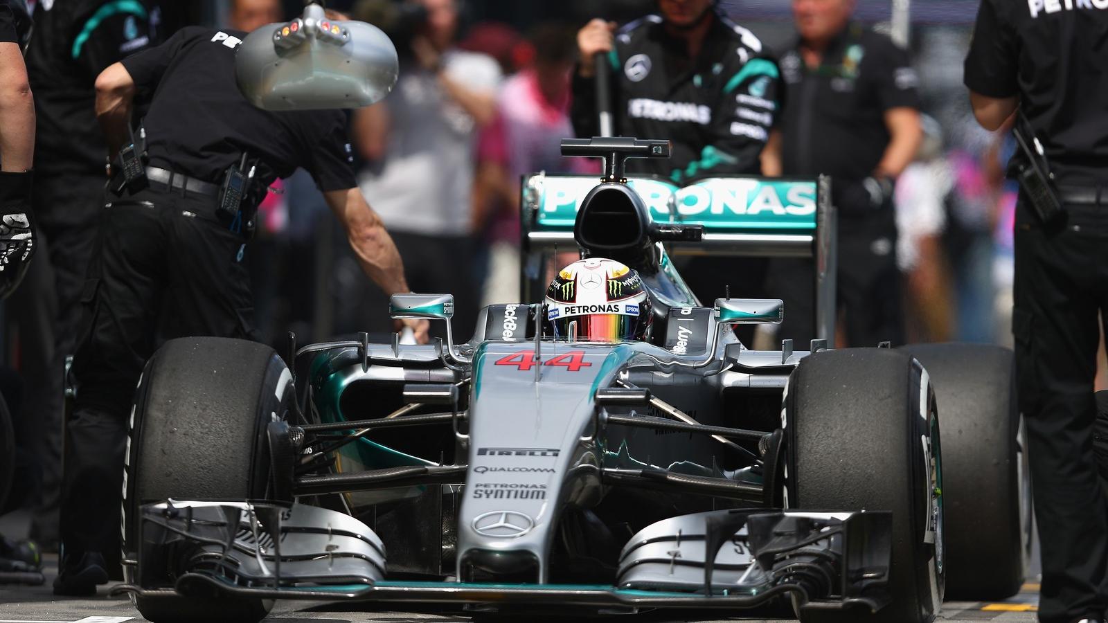 2015 március 14, Ausztrália, Melbourne, Lewis Hamilton/ Fotó: Clive Mason, Getty Images