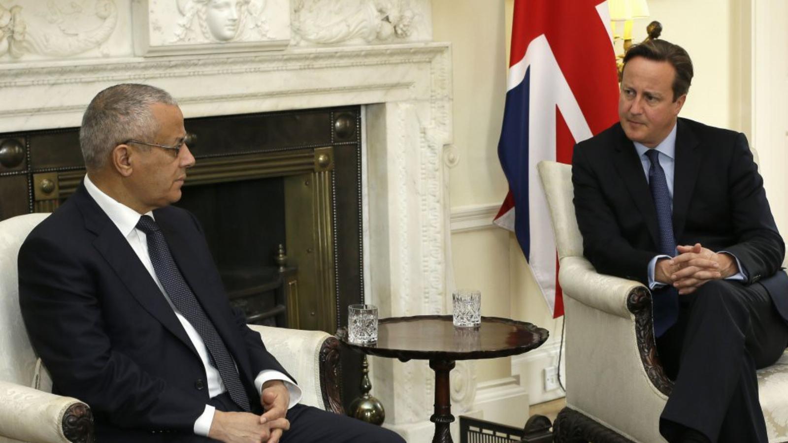 Zeidan szeptember közepén David Cameron brit kormányfővel találkozott FOTÓ: EUROPRESS/GETTY IMAGES