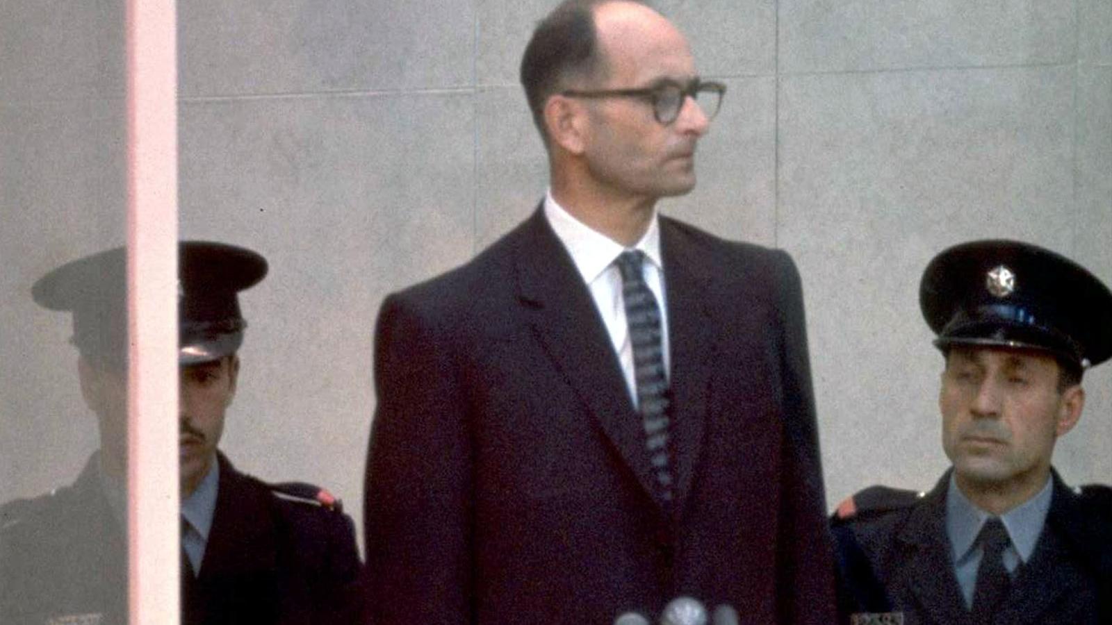 A képen Adolf Eichmann 1961-ben. FOTÓ: John Milli/GPO/Getty Images