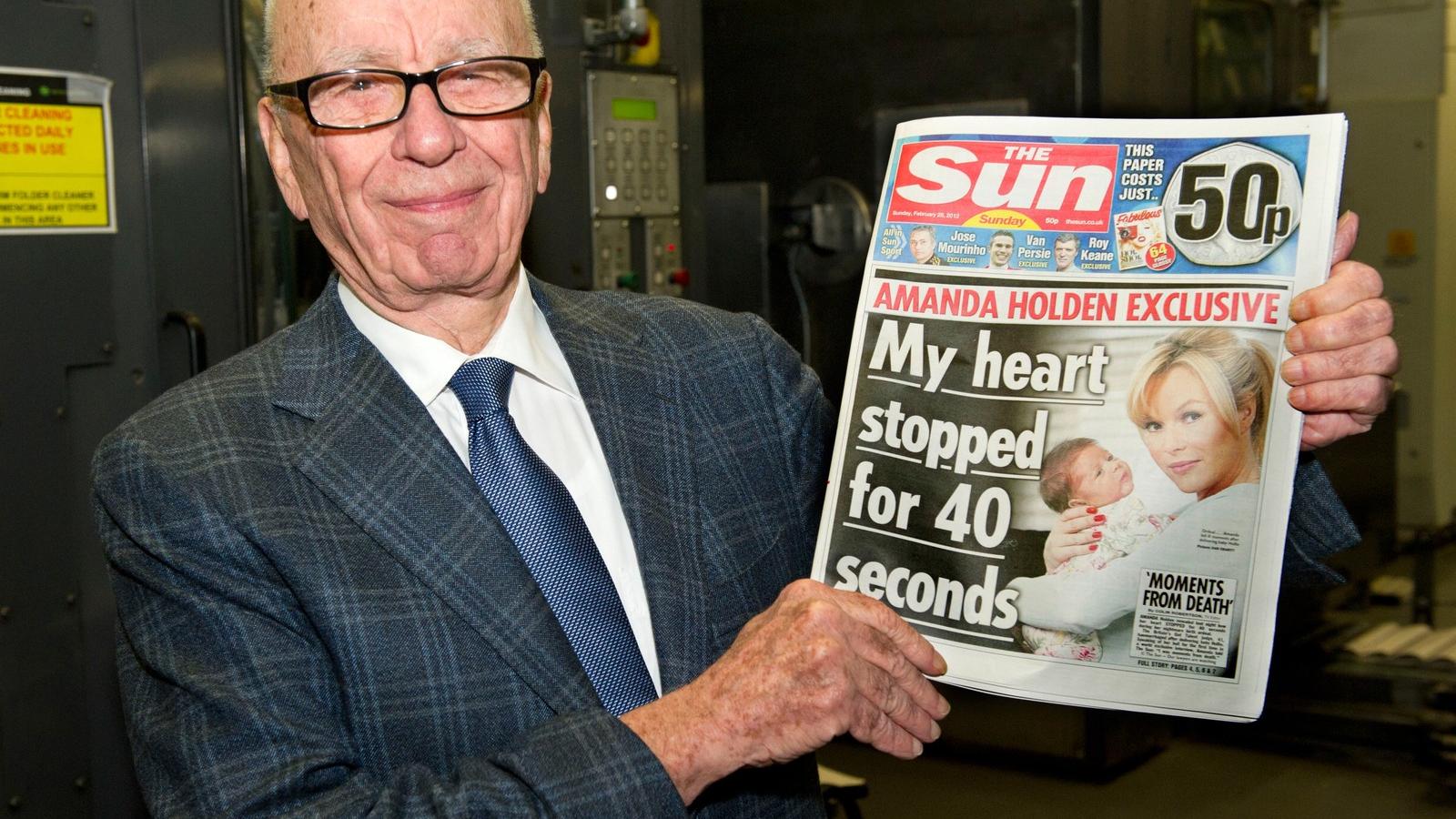 Rupert Murdoch. FOTÓ: Arthur Edwards/News International/Getty Images