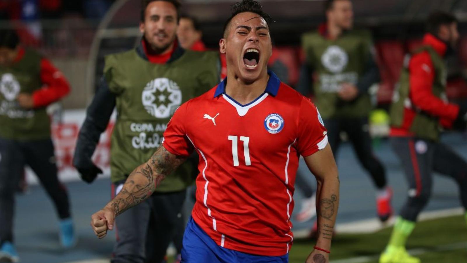 Eduardo Vargas a döntőbe lőtte csapatát FOTÓ: EUROPRESS/GETTY IMAGES