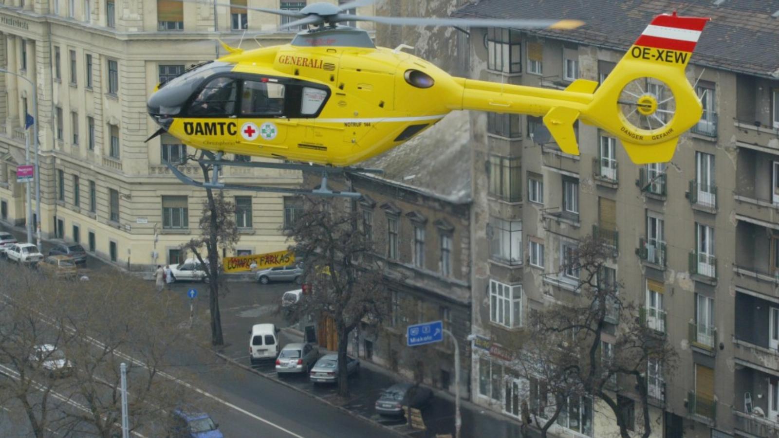 A mentőknek olyan gépek kellenek, amelyek szinte bárhol le tudnak szállni FOTÓ: SZALMÁS PÉTER